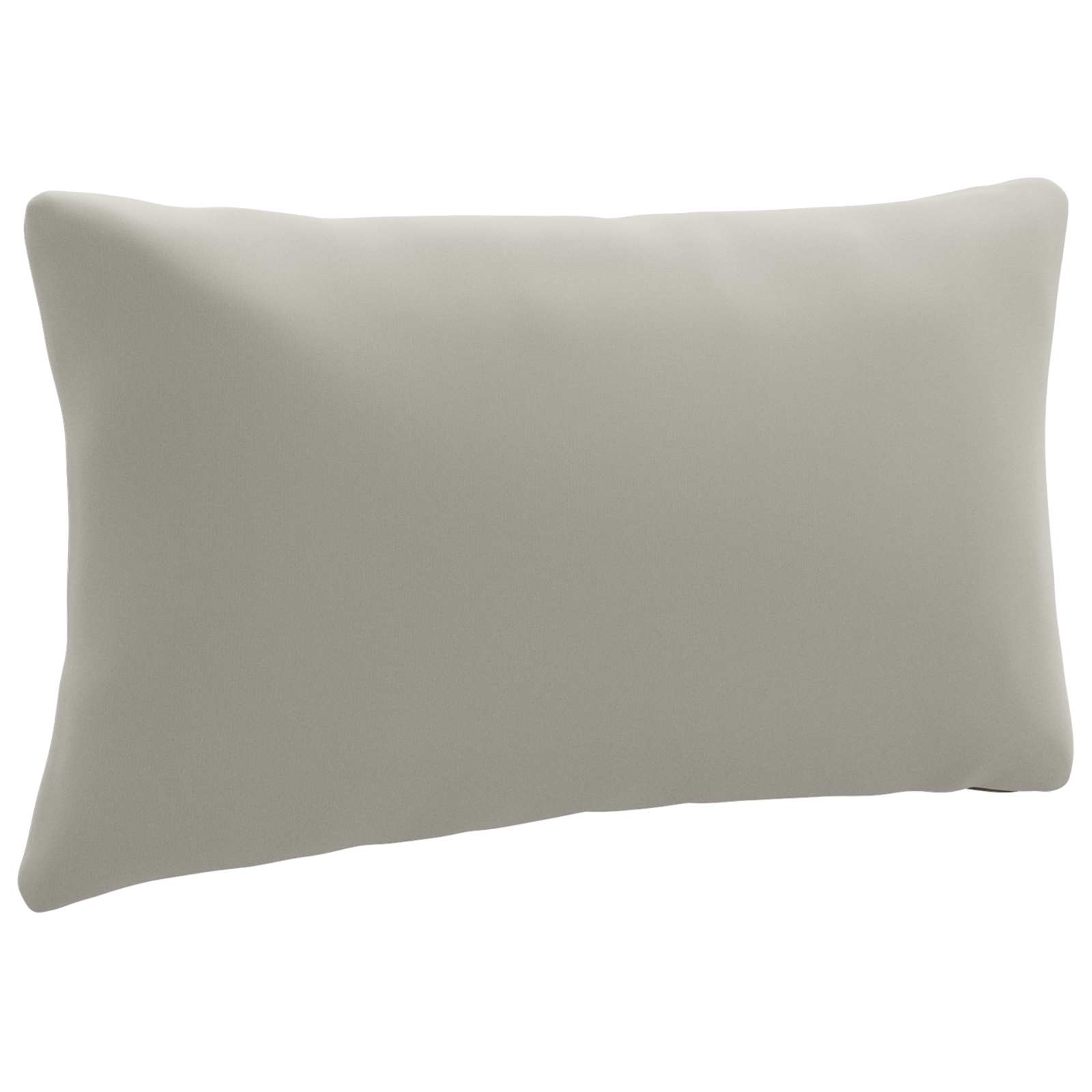 vidaXL Vankúš na chrbát PUTTEN 100% polyester Sivá 70 x 40 x 15 cm