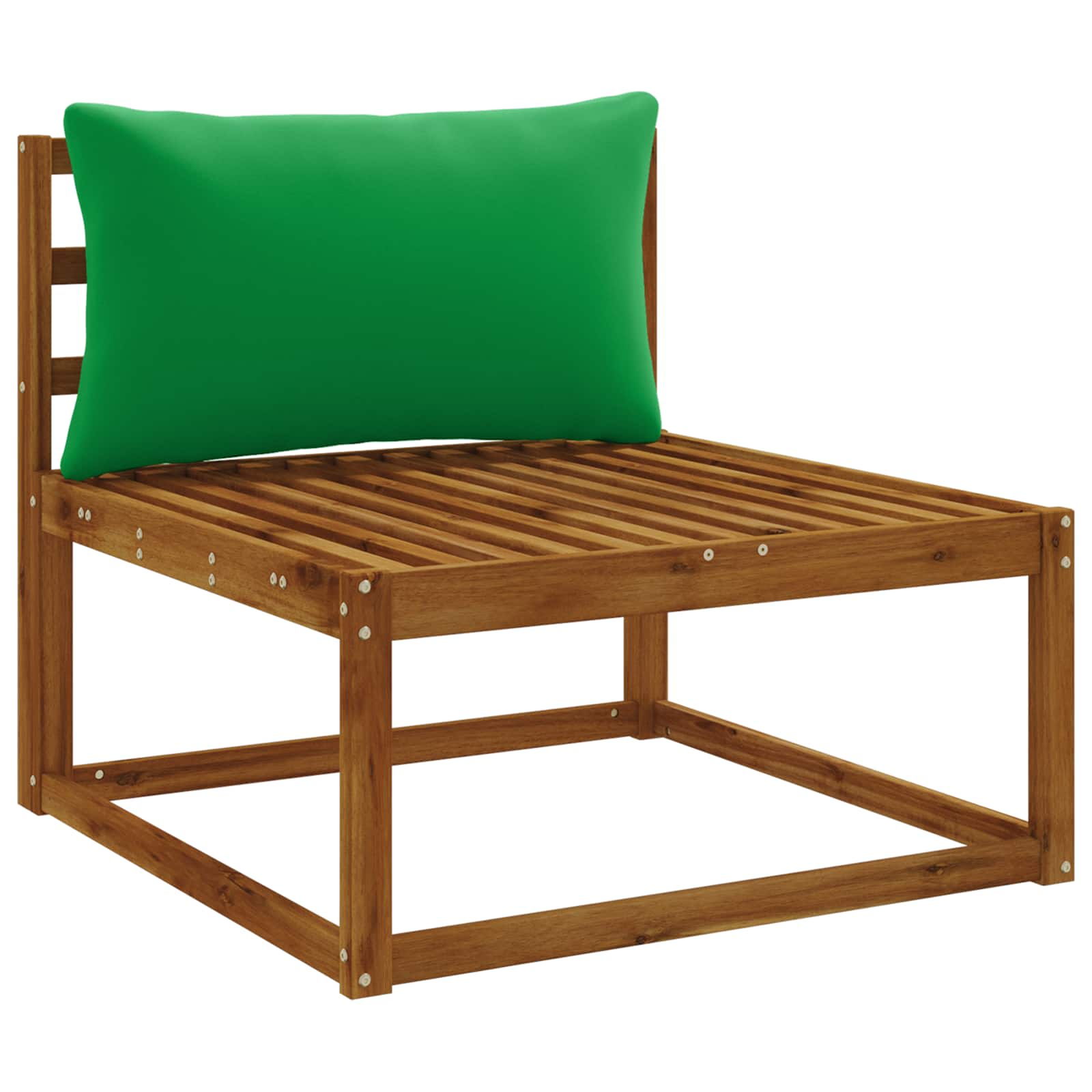 1-Delig Rugkussen PUTTEN 100% Polyester Groen 70 x 40 x 15 cm image 3