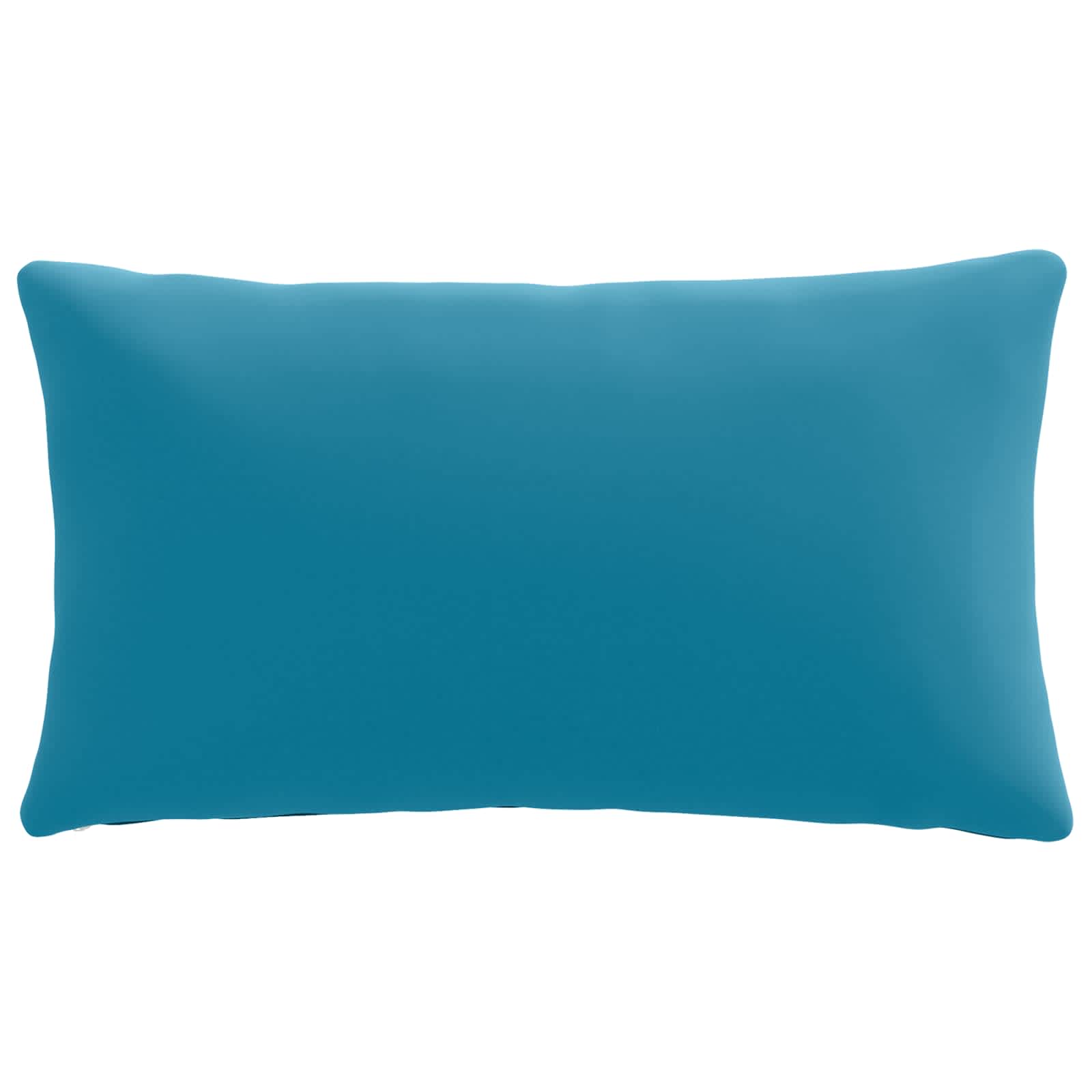 1-Delig Rugkussen PUTTEN 100% Polyester Lichtblauw image 4