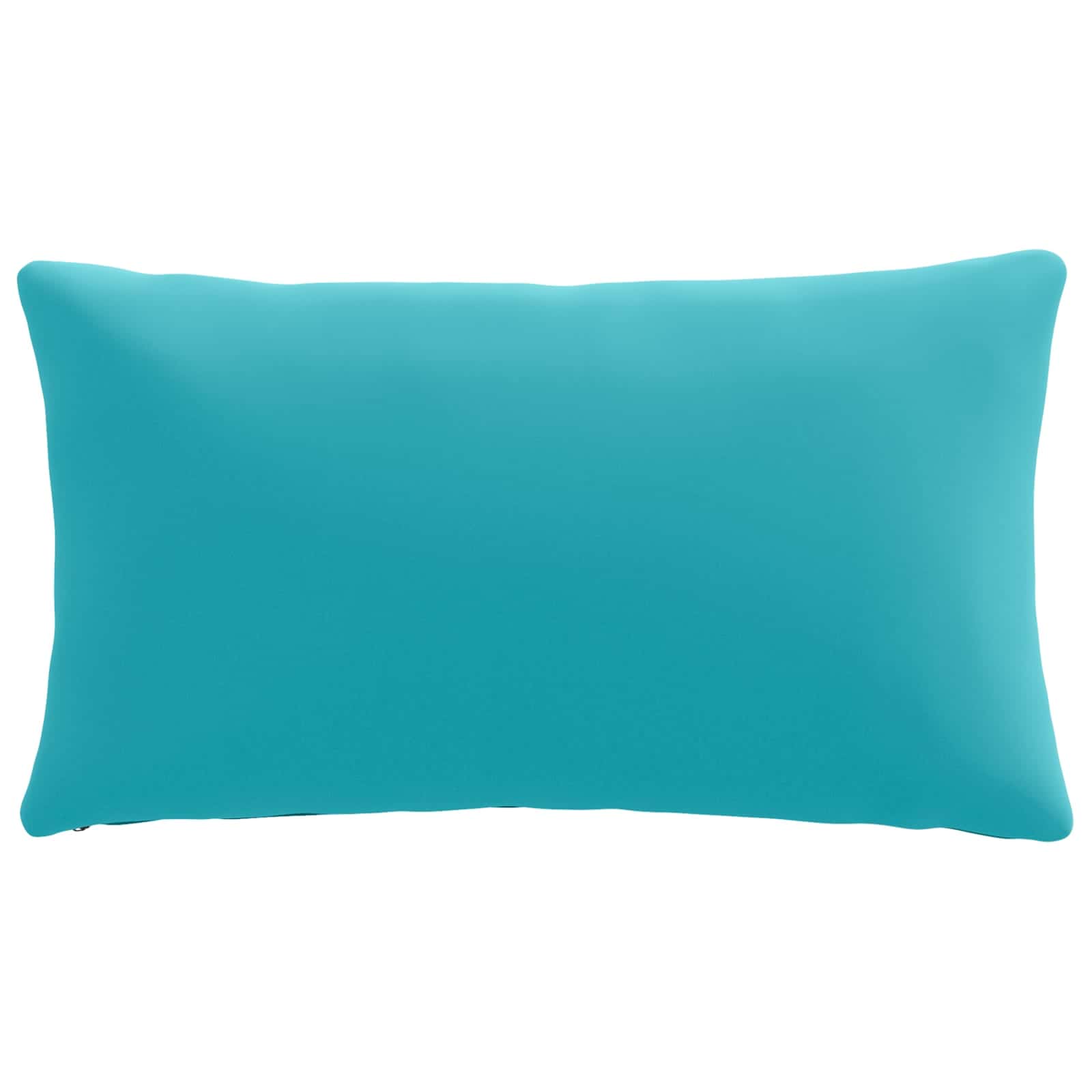 vidaXL Rugkussen PUTTEN 100% Polyester Turquoise 70 x 40 x 15 cm, foto 4