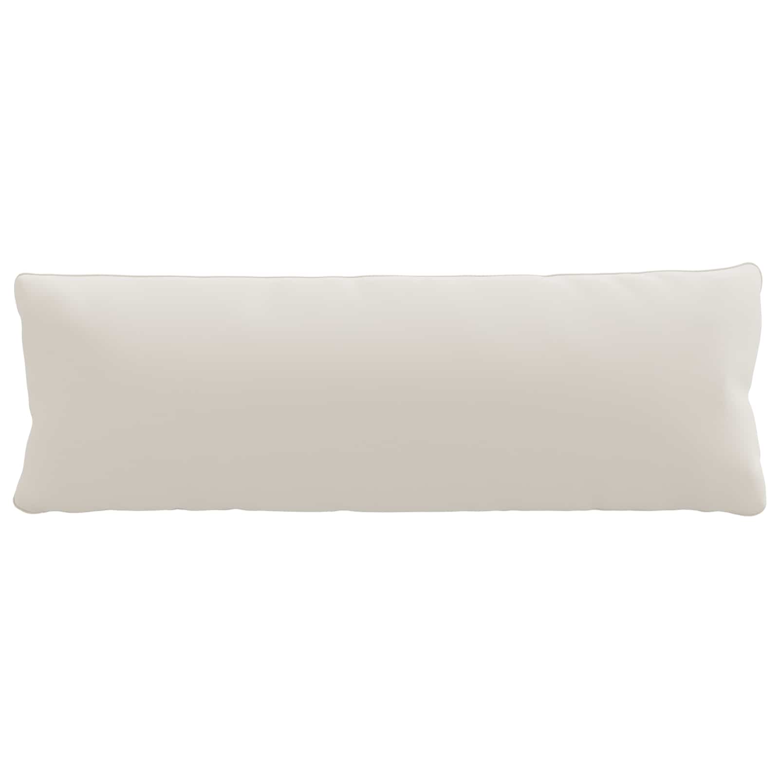 1-Delig Rugkussen PUTTEN 100% Polyester Wit 120 x 40 x 15 cm image 4