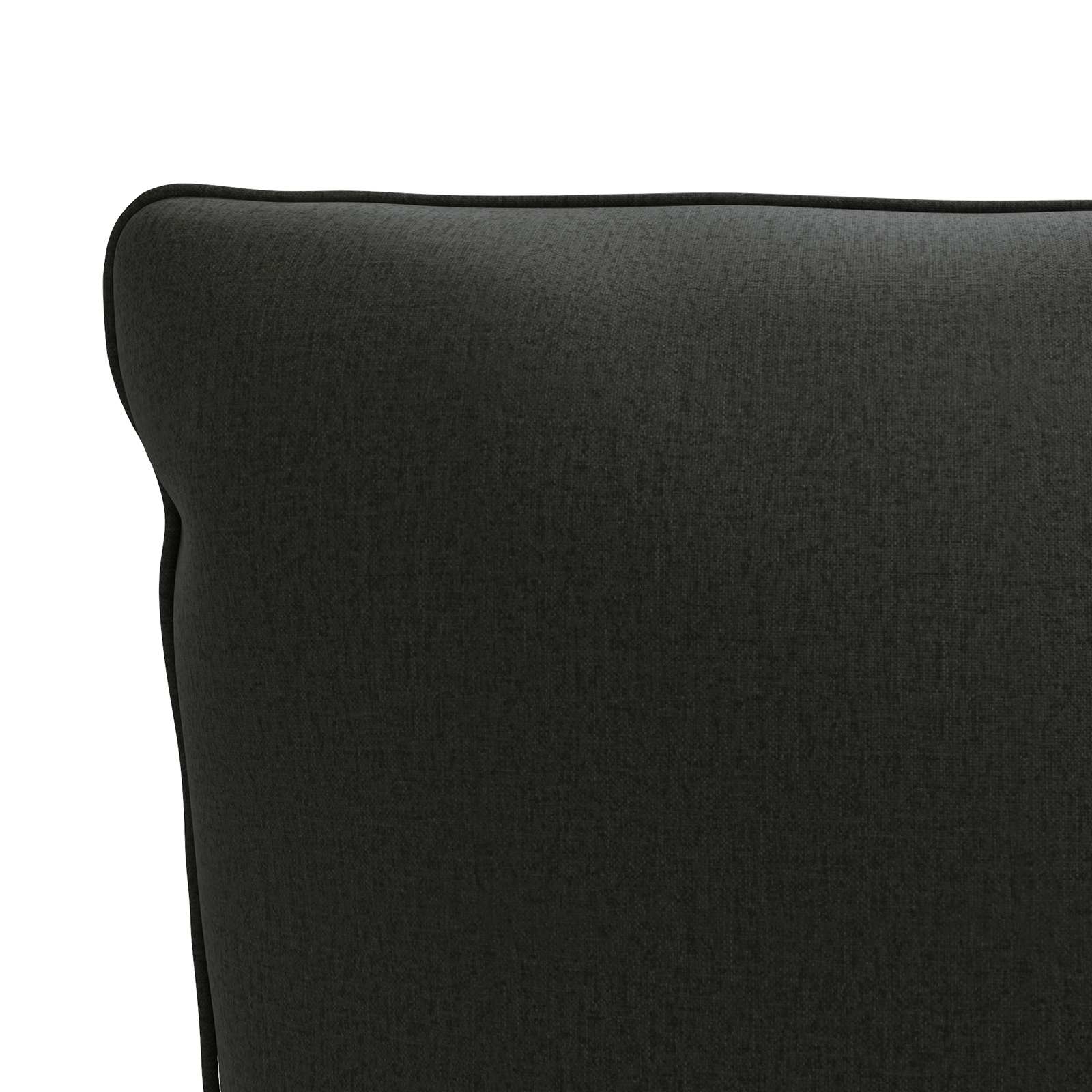 1-Delig Rugkussen PUTTEN 100% Polyester Zwart 120 x 40 x 15 cm image 6
