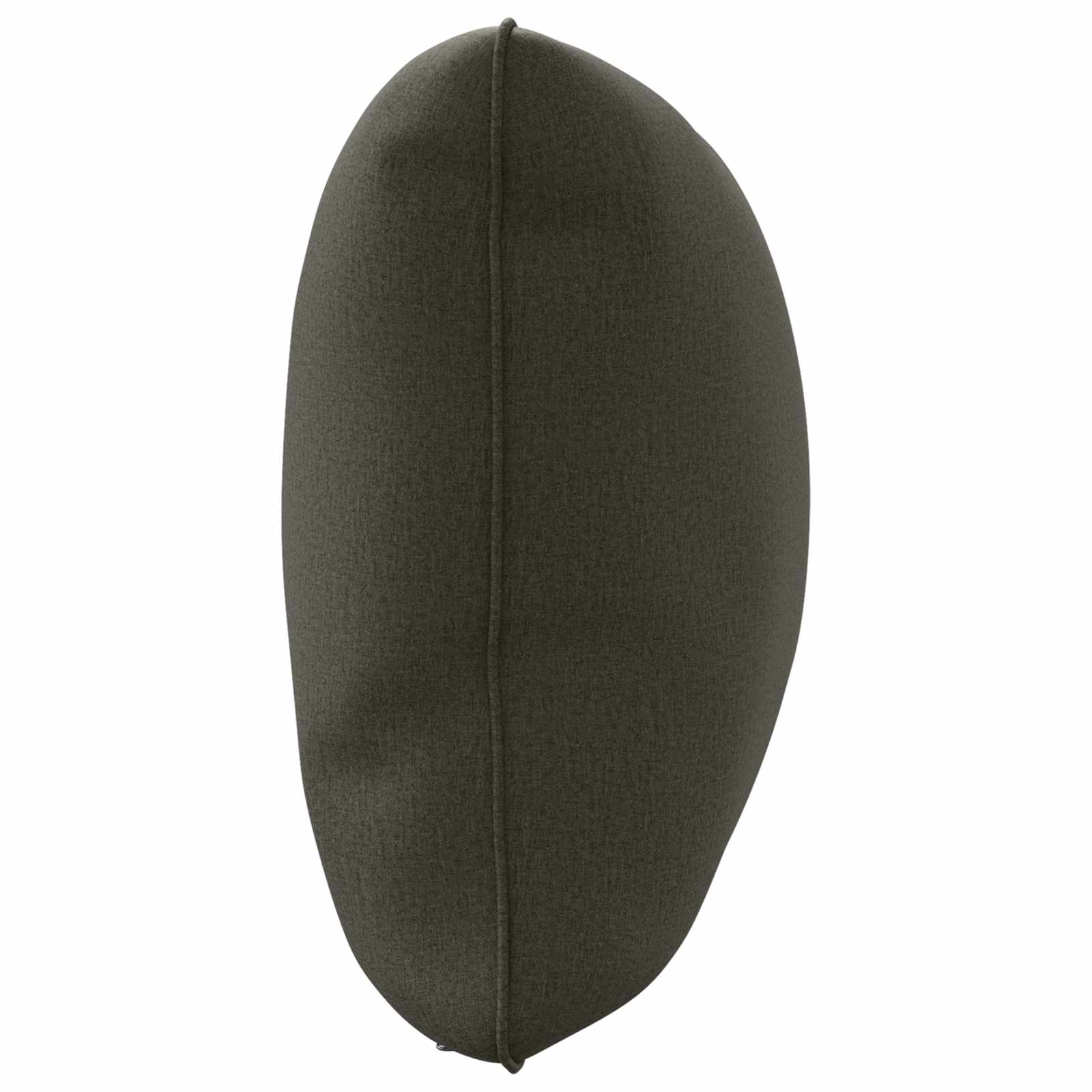 1-Delig Rugkussen PUTTEN 100% Polyester Antraciet image 4