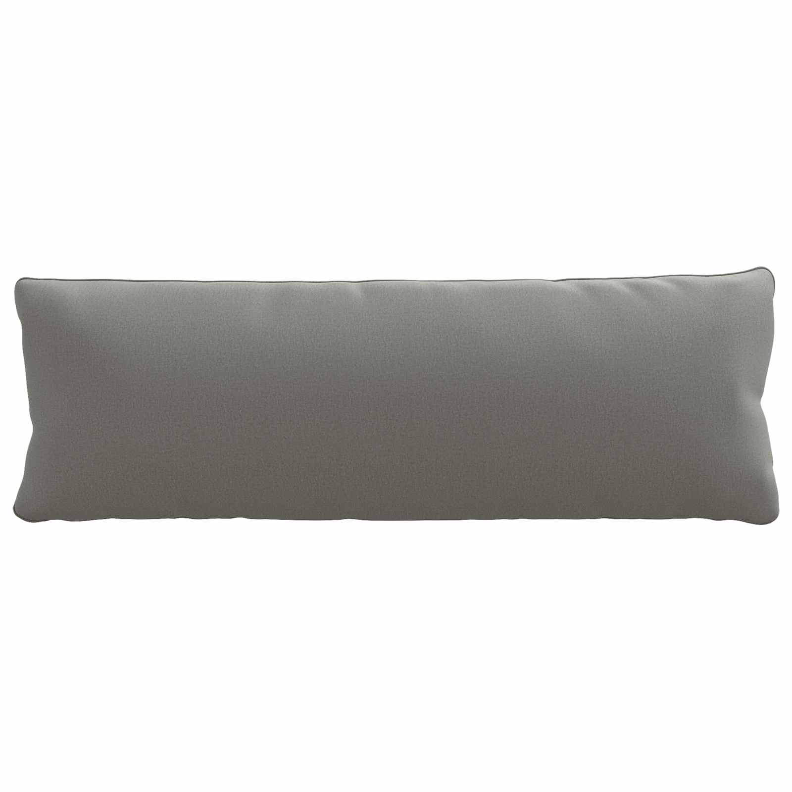 vidaXL Rugkussen PUTTEN 100% Polyester Grijs 120 x 40 x 15 cm, foto 4