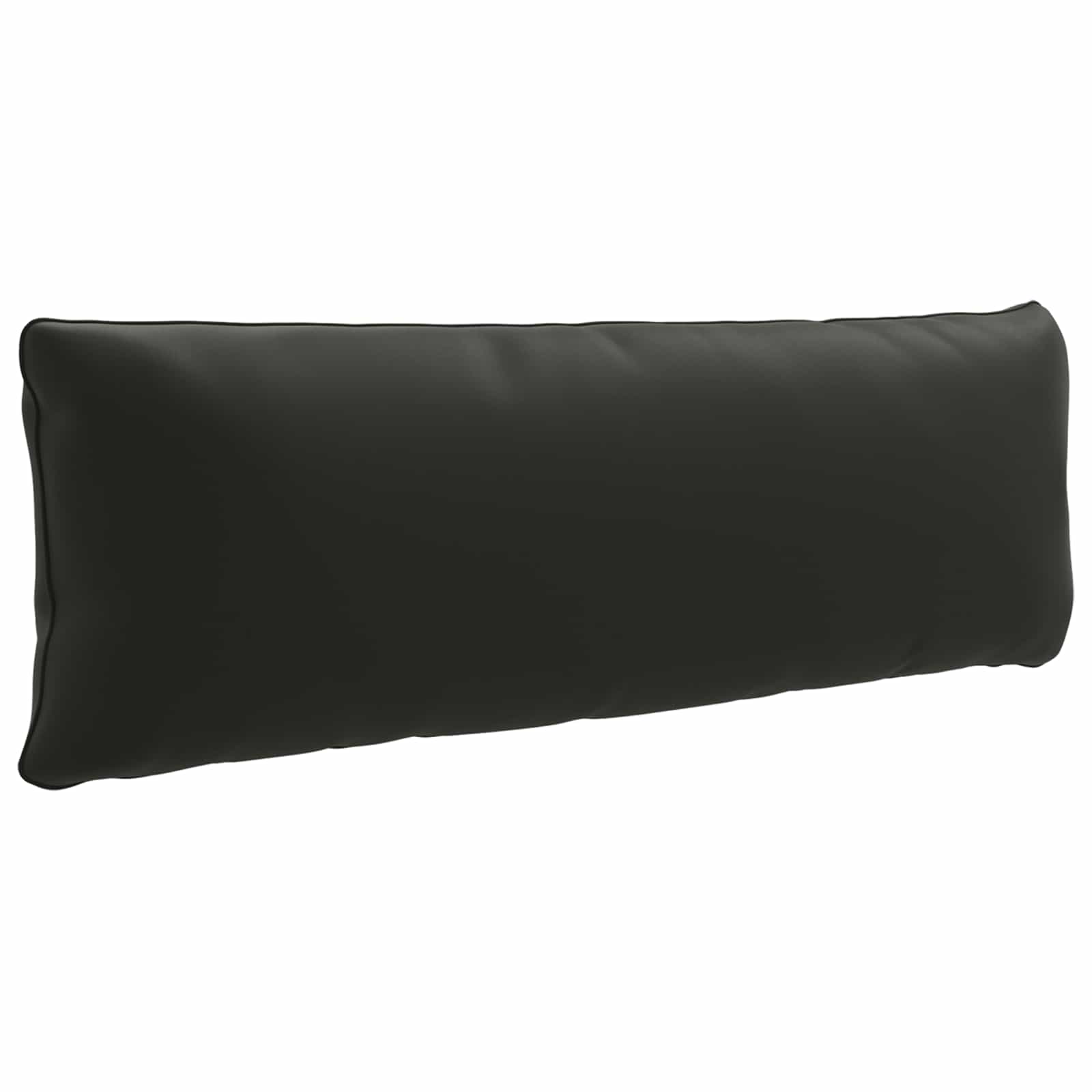 vidaXL Vankúš na chrbát PUTTEN 100% polyester Čierna 120 x 40 x 15 cm