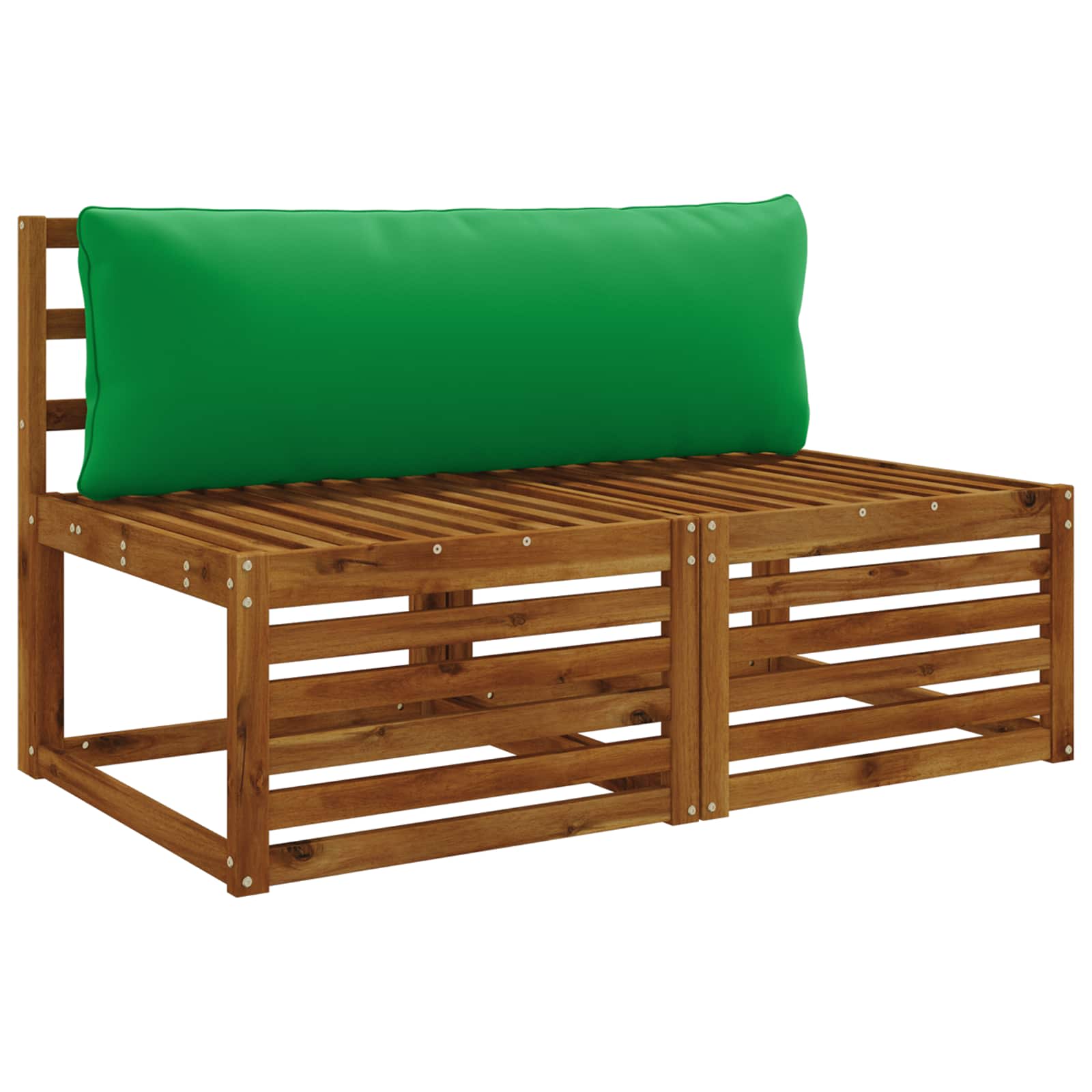 1-Delig Rugkussen PUTTEN 100% Polyester Groen 120 x 40 x 15 cm image 3