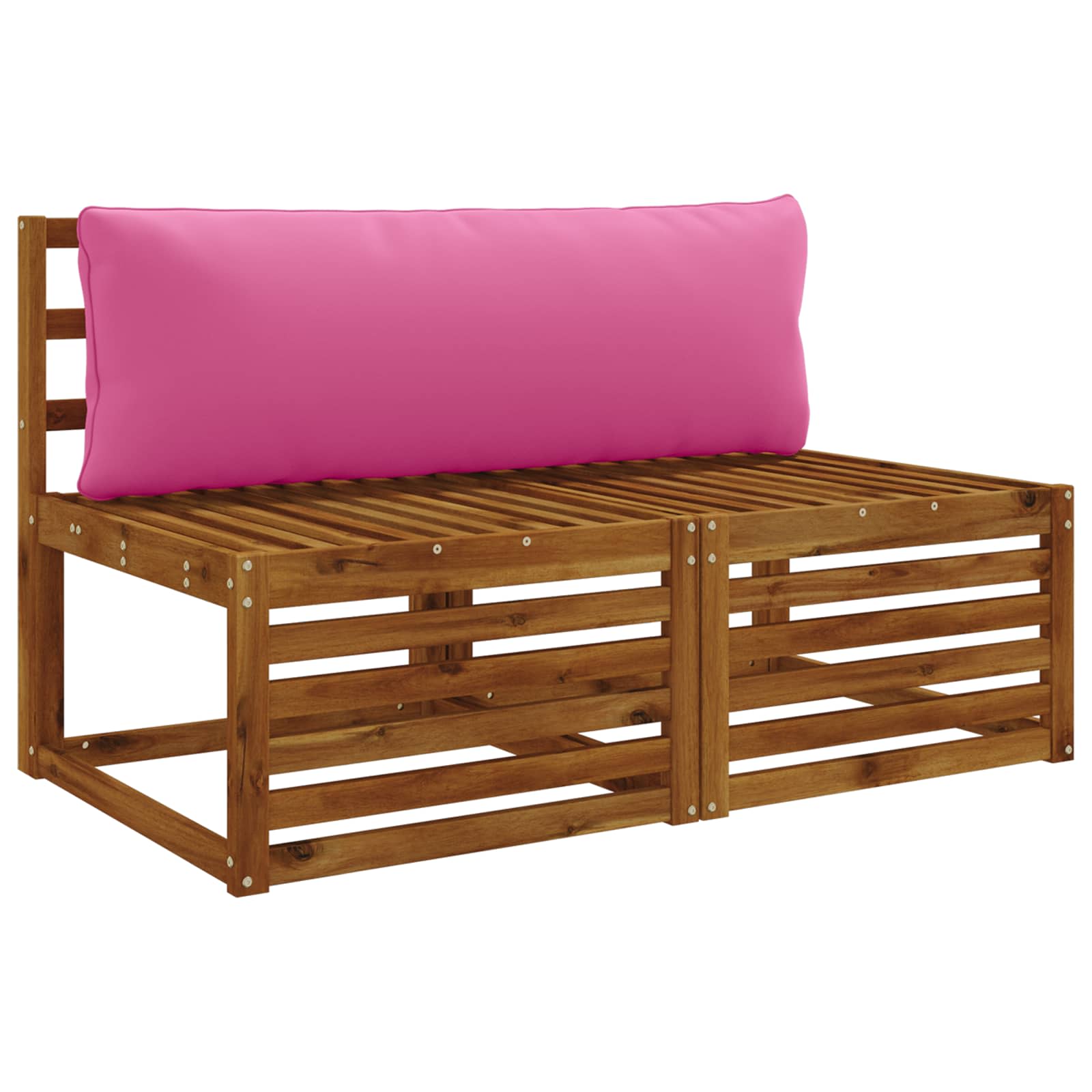 1-Delig Rugkussen PUTTEN 100% Polyester Roze 120 x 40 x 15 cm image 2