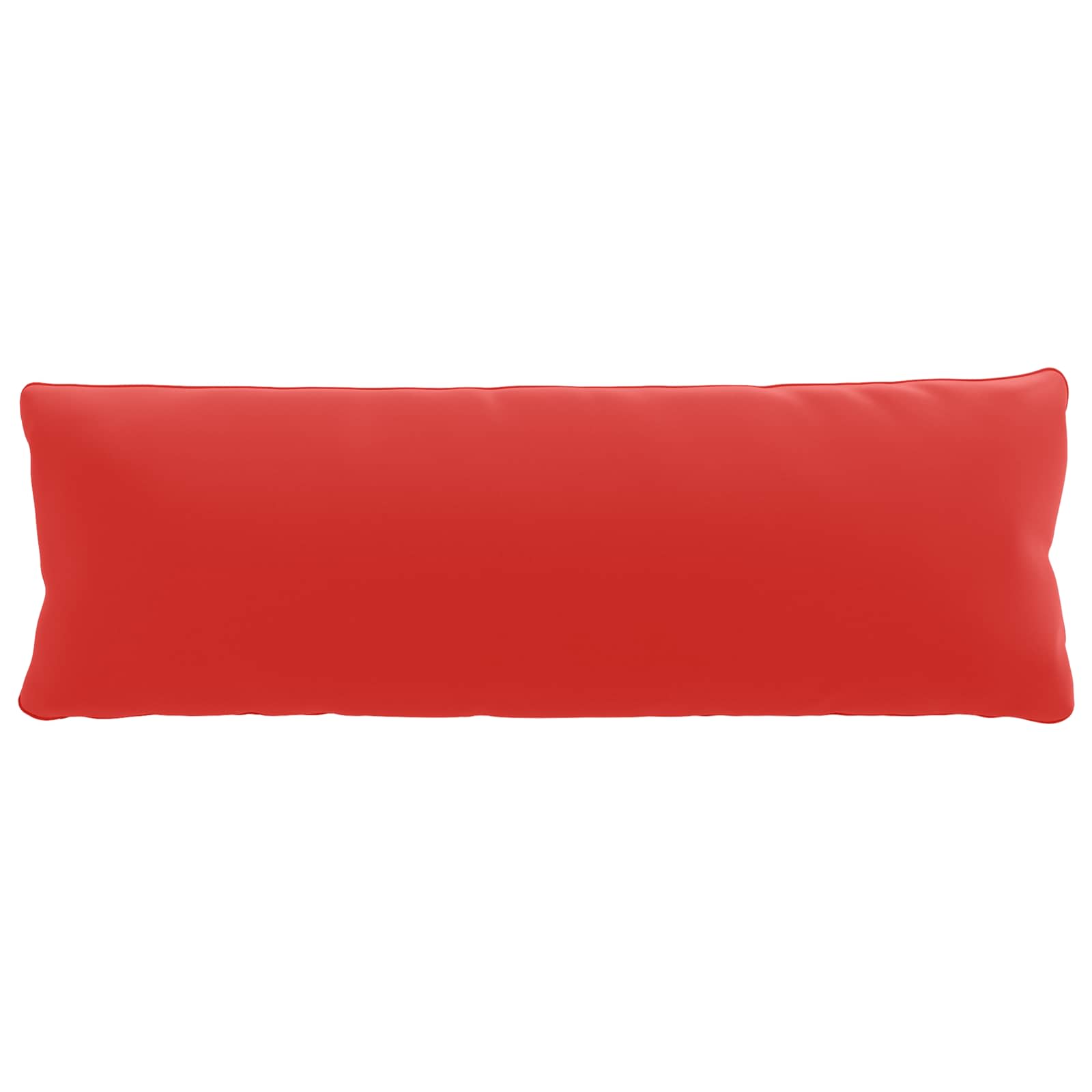1-Delig Rugkussen PUTTEN 100% Polyester Rood 120 x 40 x 15 cm image 4