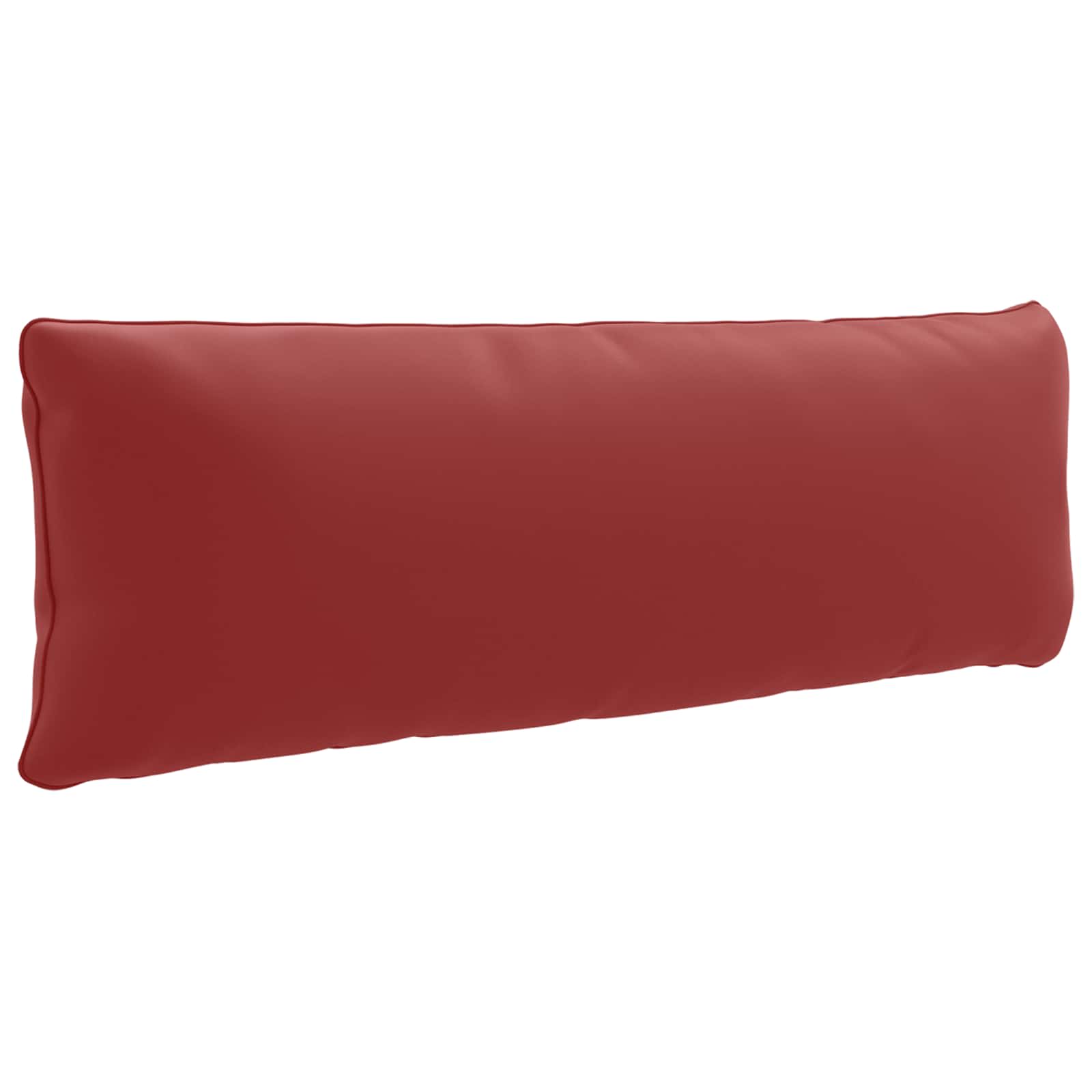 1-Delig Rugkussen PUTTEN 100% Polyester Wijnrood image 1