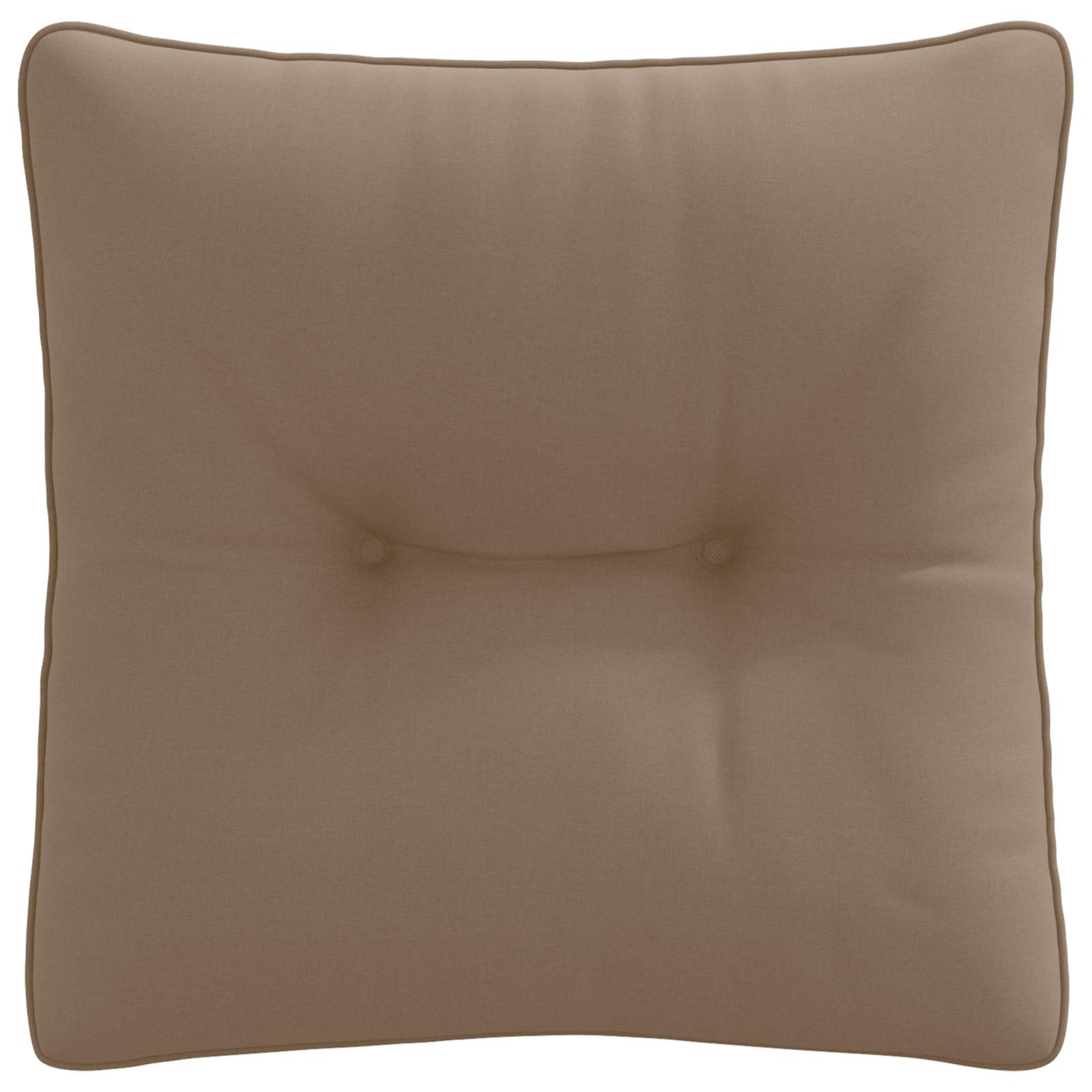 Hrbtna blazina PUTTEN 100% poliester Taupe 40 x 40 x 10 cm