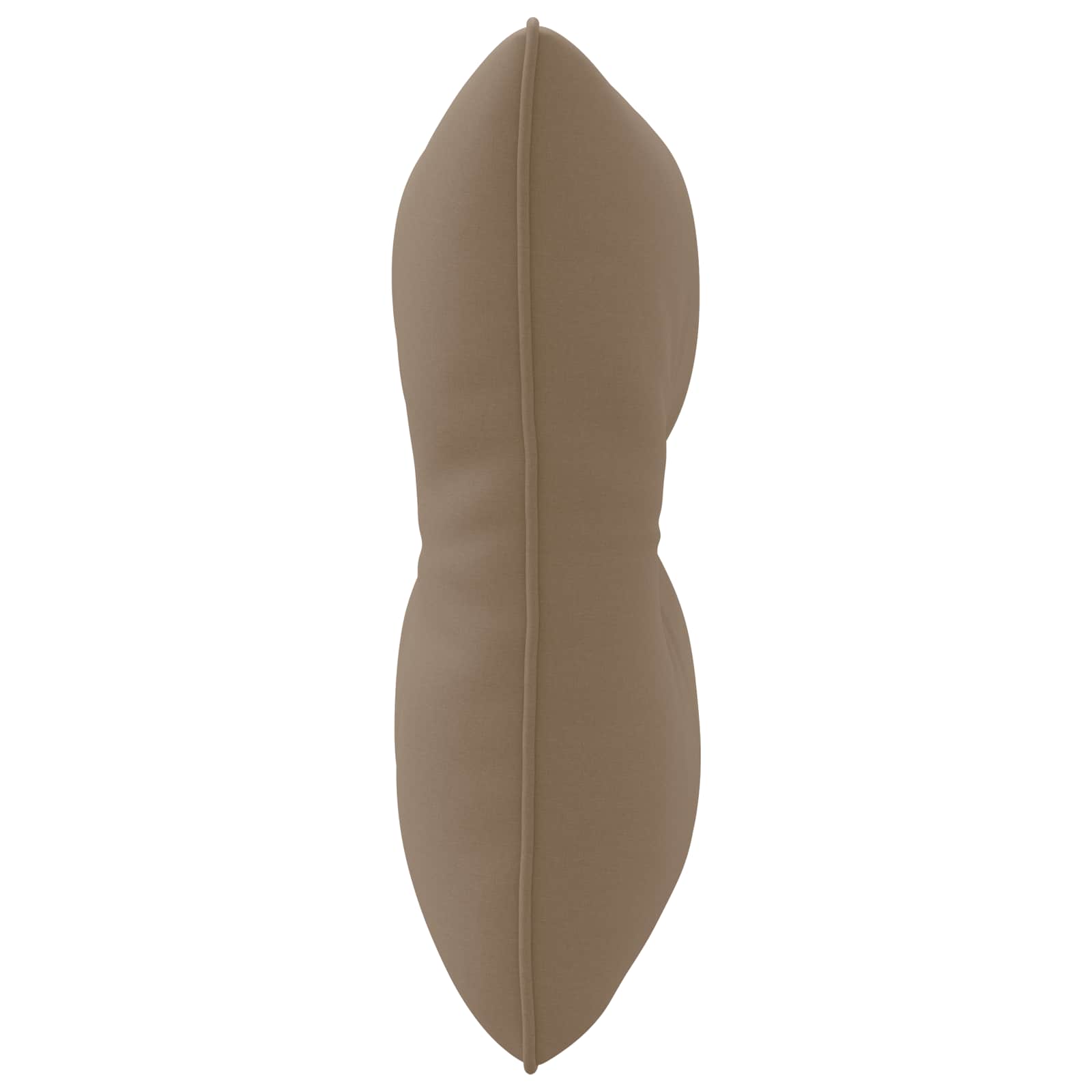Hrbtna blazina PUTTEN 100% poliester Taupe 40 x 40 x 10 cm
