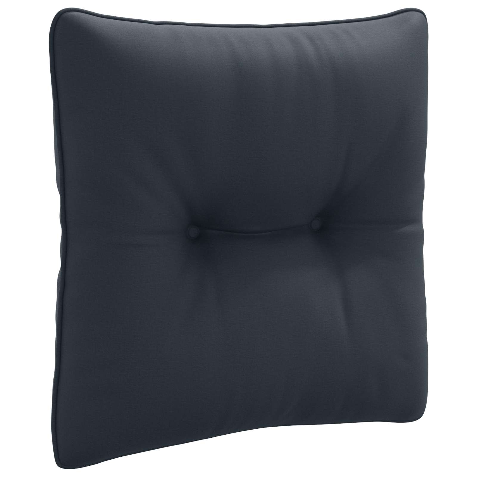 vidaXL Vankúš na chrbát PUTTEN 100% polyester Tmavomodrá