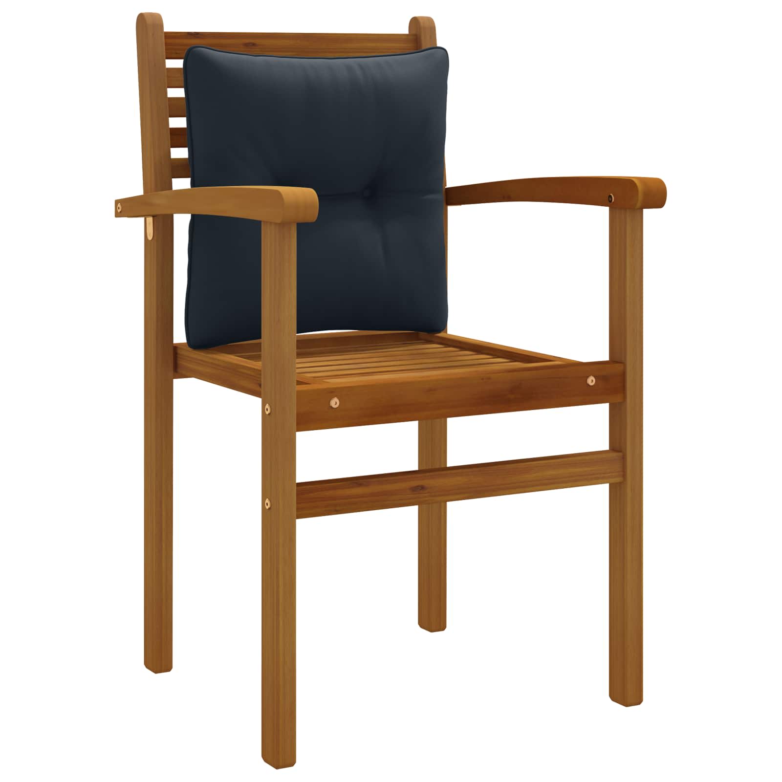 Rugkussen PUTTEN 100% Polyester Donkerblauw 40 x 40 x 10 cm image 3
