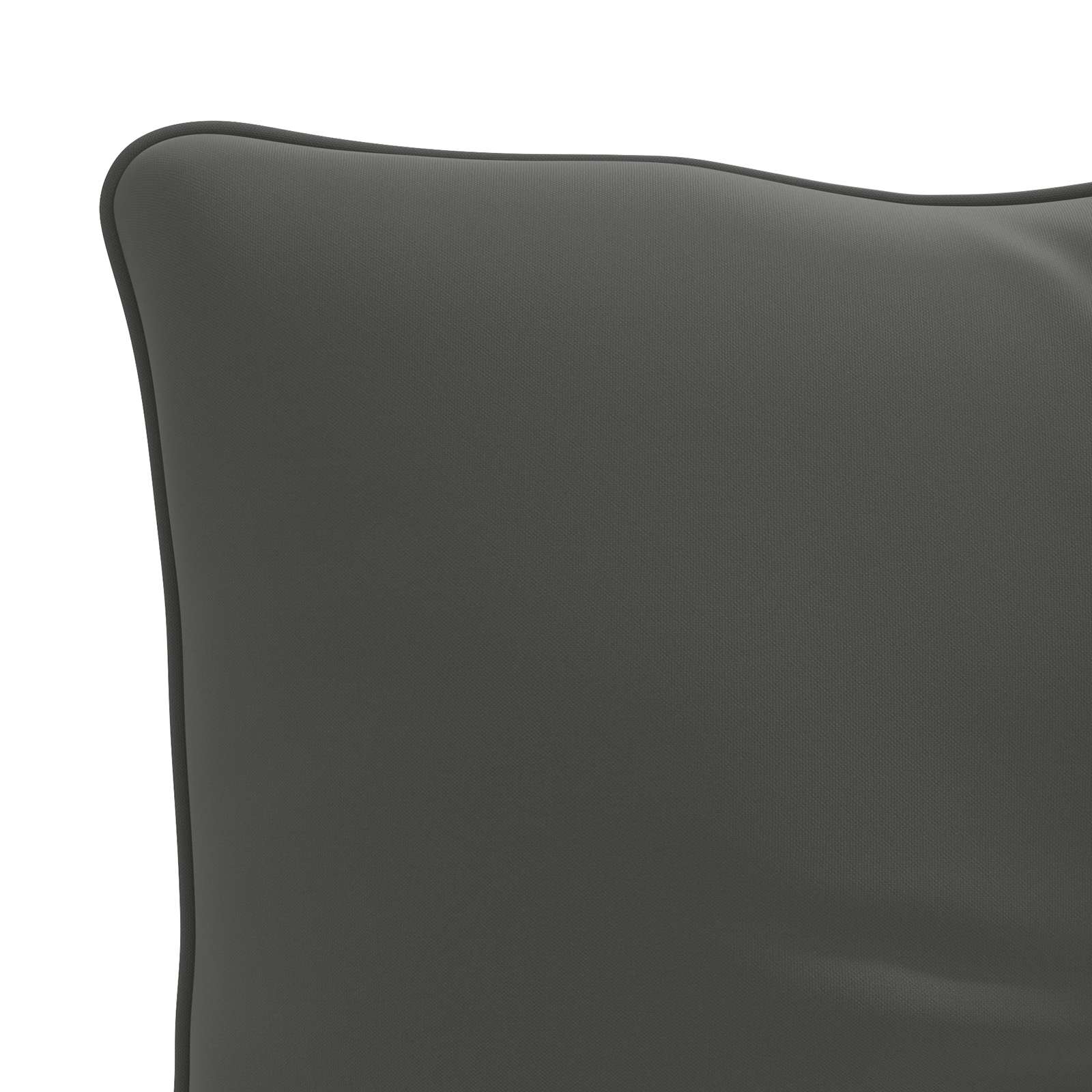 Rugkussen PUTTEN 100% Polyester Antraciet 40 x 40 x 10 cm image 6