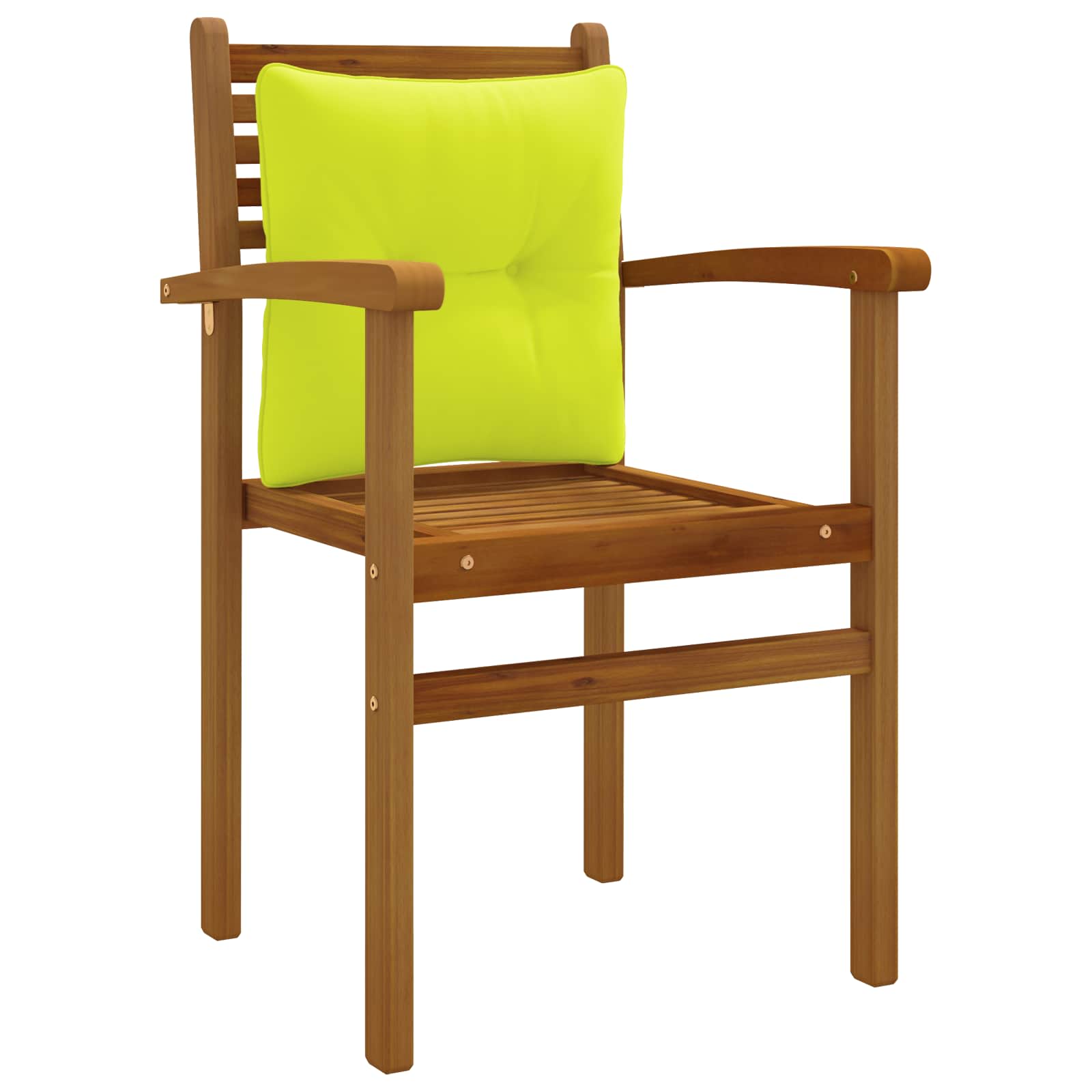 Rugkussen PUTTEN 100% Polyester Helder groen 40 x 40 x 10 cm image 3