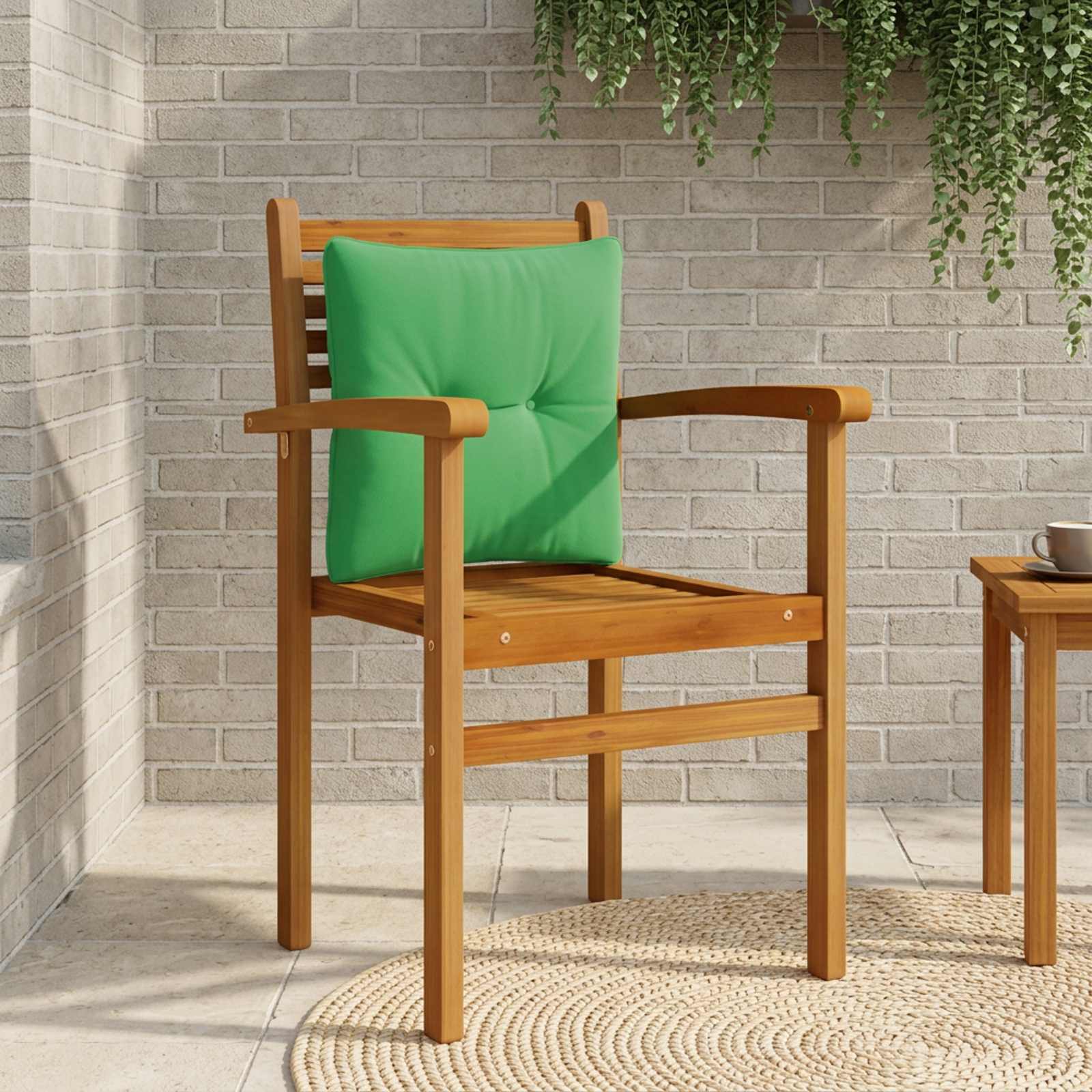 Rugkussen PUTTEN 100% Polyester Groen 40 x 40 x 10 cm image 1