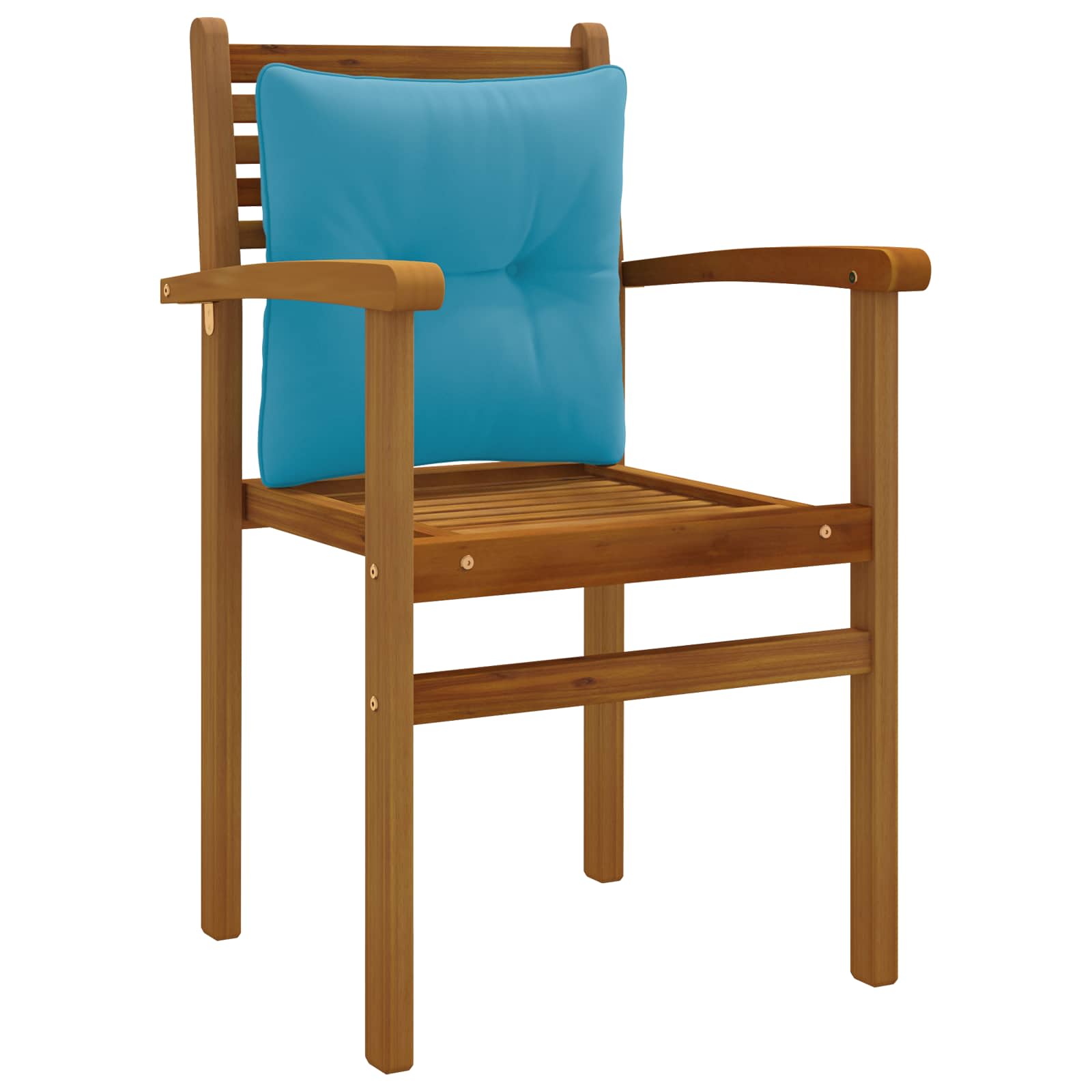 Rugkussen PUTTEN 100% Polyester Lichtblauw 40 x 40 x 10 cm image 3