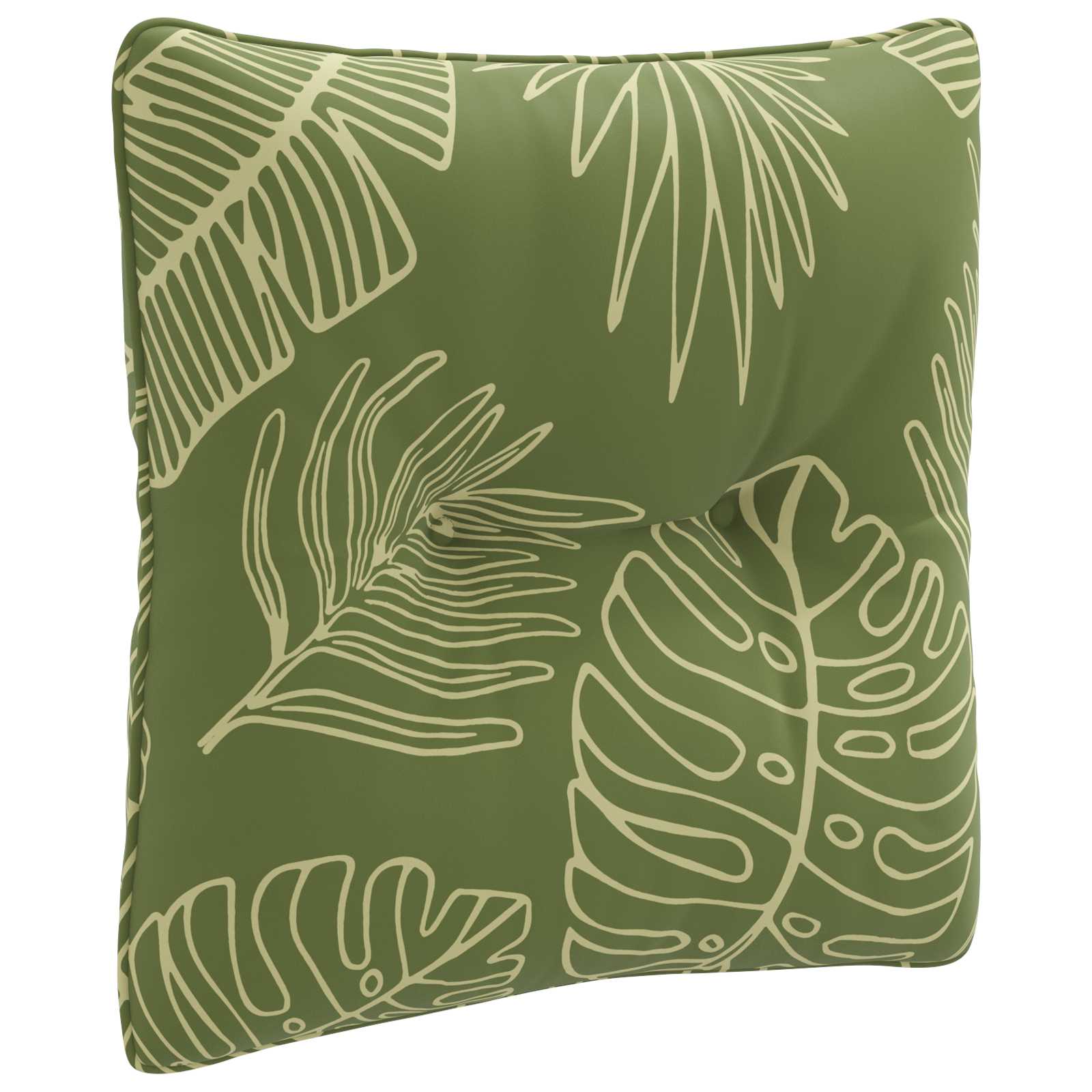 Rugkussen PUTTEN 100% Polyester Bladontwerp 40 x 40 x 10 cm image 2