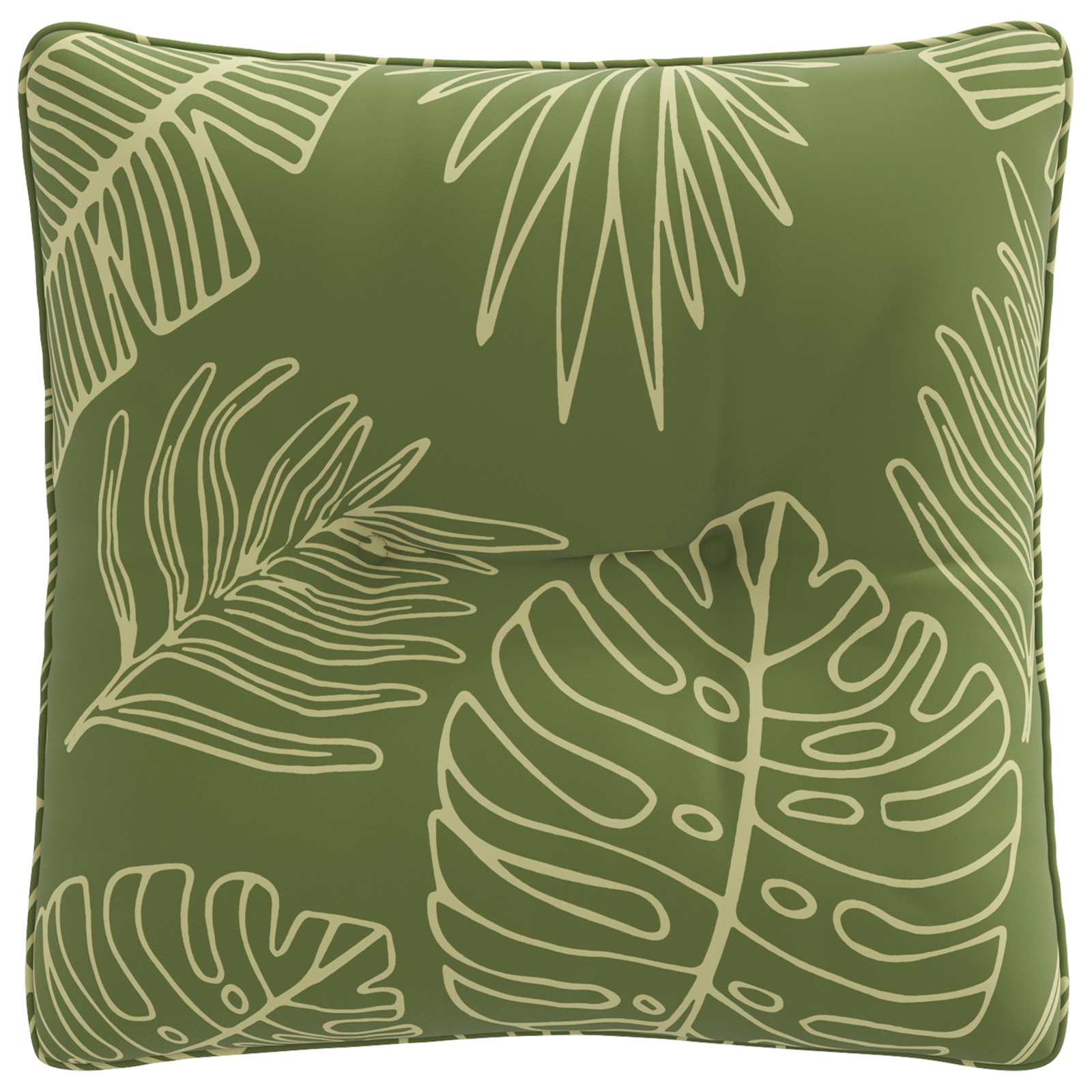 Rugkussen PUTTEN 100% Polyester Bladontwerp 40 x 40 x 10 cm image 4