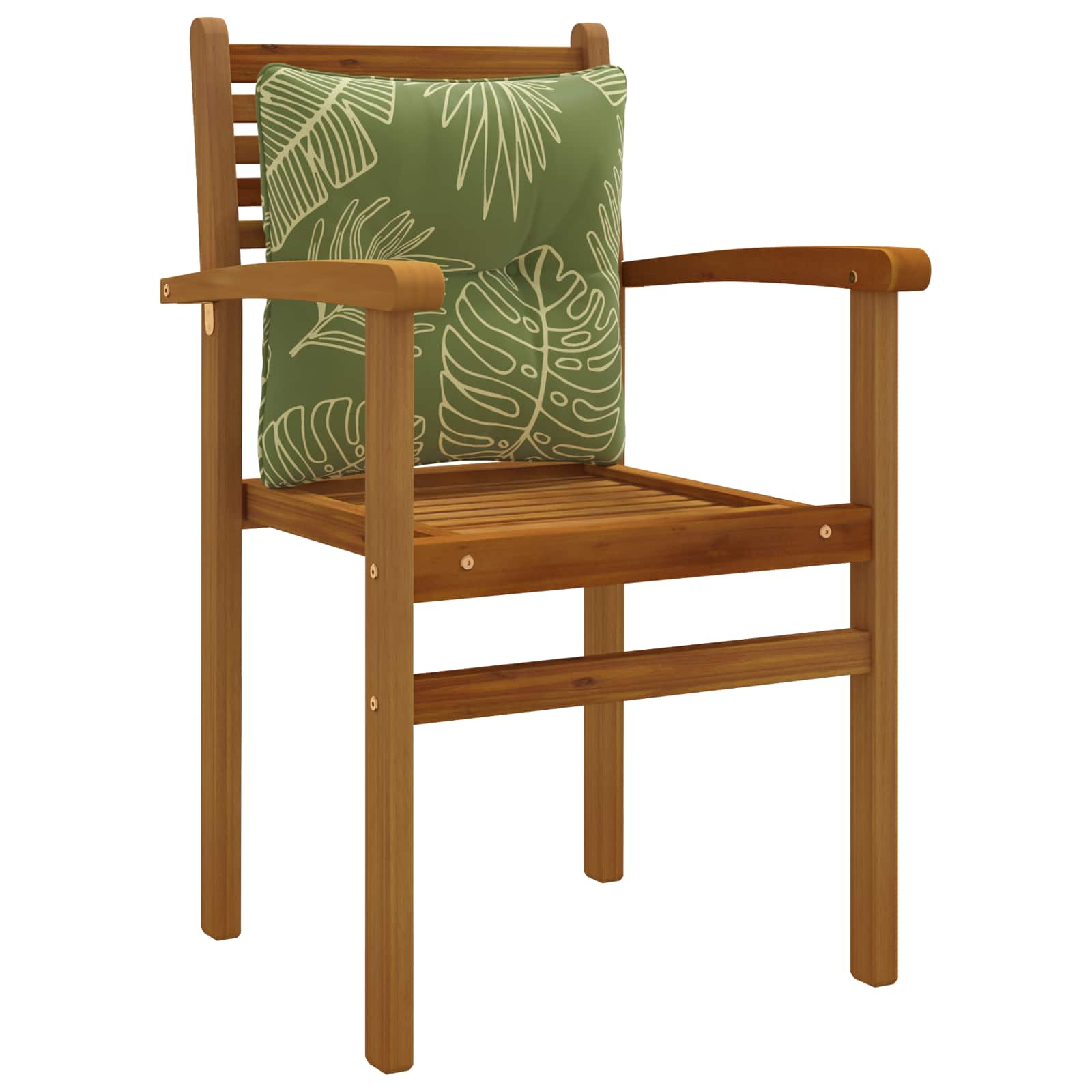Rugkussen PUTTEN 100% Polyester Bladontwerp 40 x 40 x 10 cm image 3