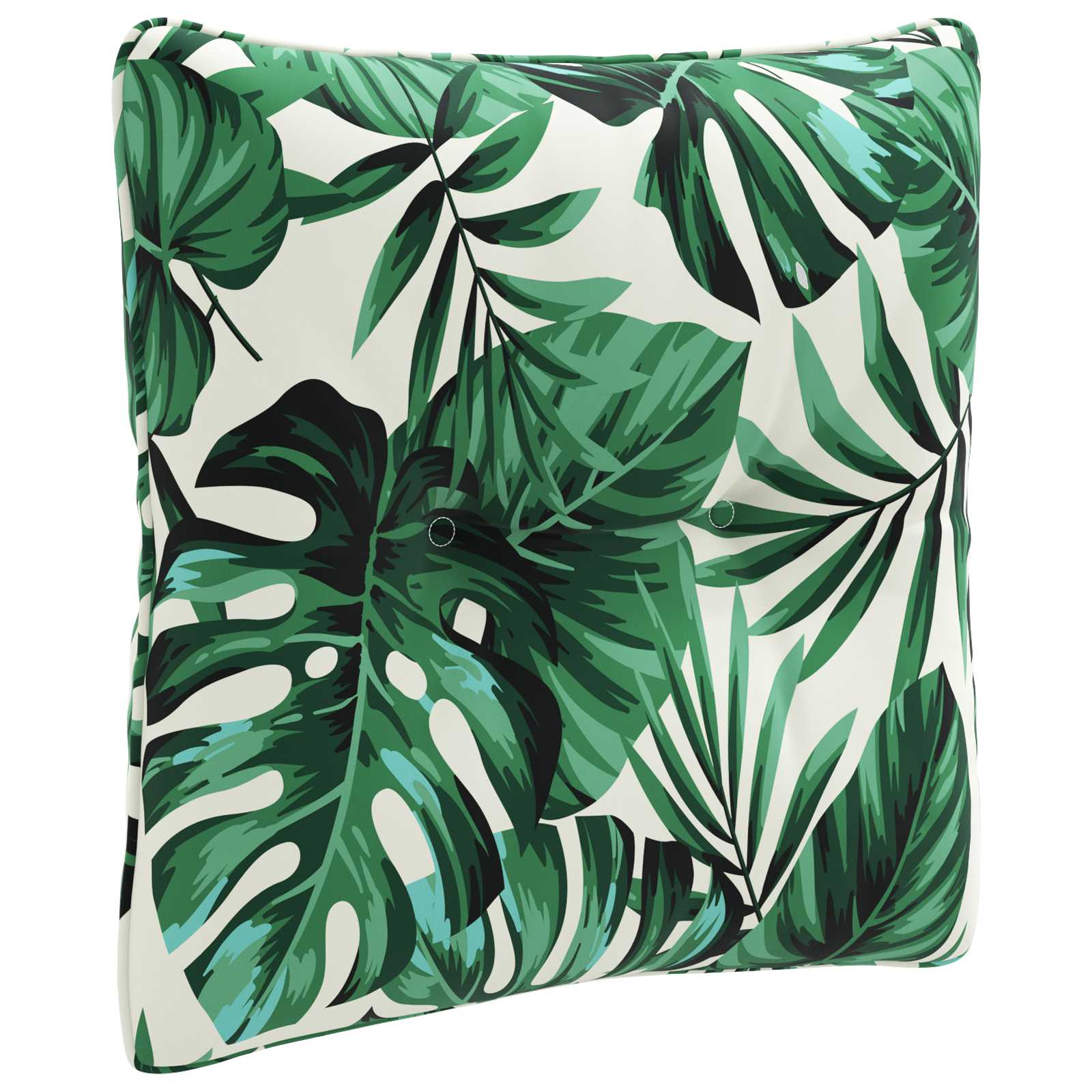 vidaXL Vankúš na chrbát PUTTEN 100% polyester Vzor s listami
