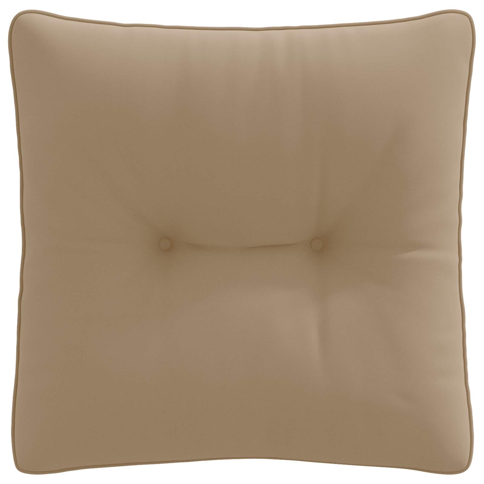 Hrbtna blazina PUTTEN 100% poliester Taupe 40 x 40 x 10 cm