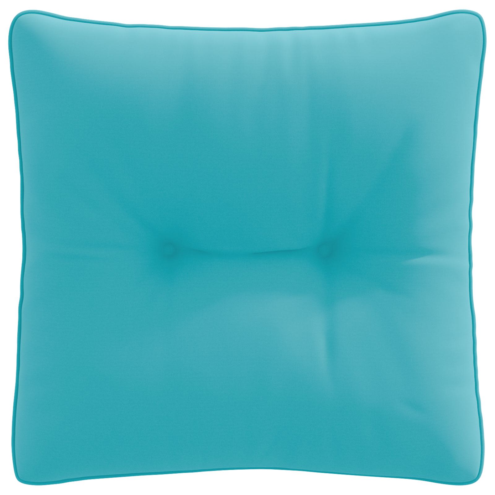 Hrbtna blazina PUTTEN 100% poliester Turkizna 40 x 40 x 10 cm