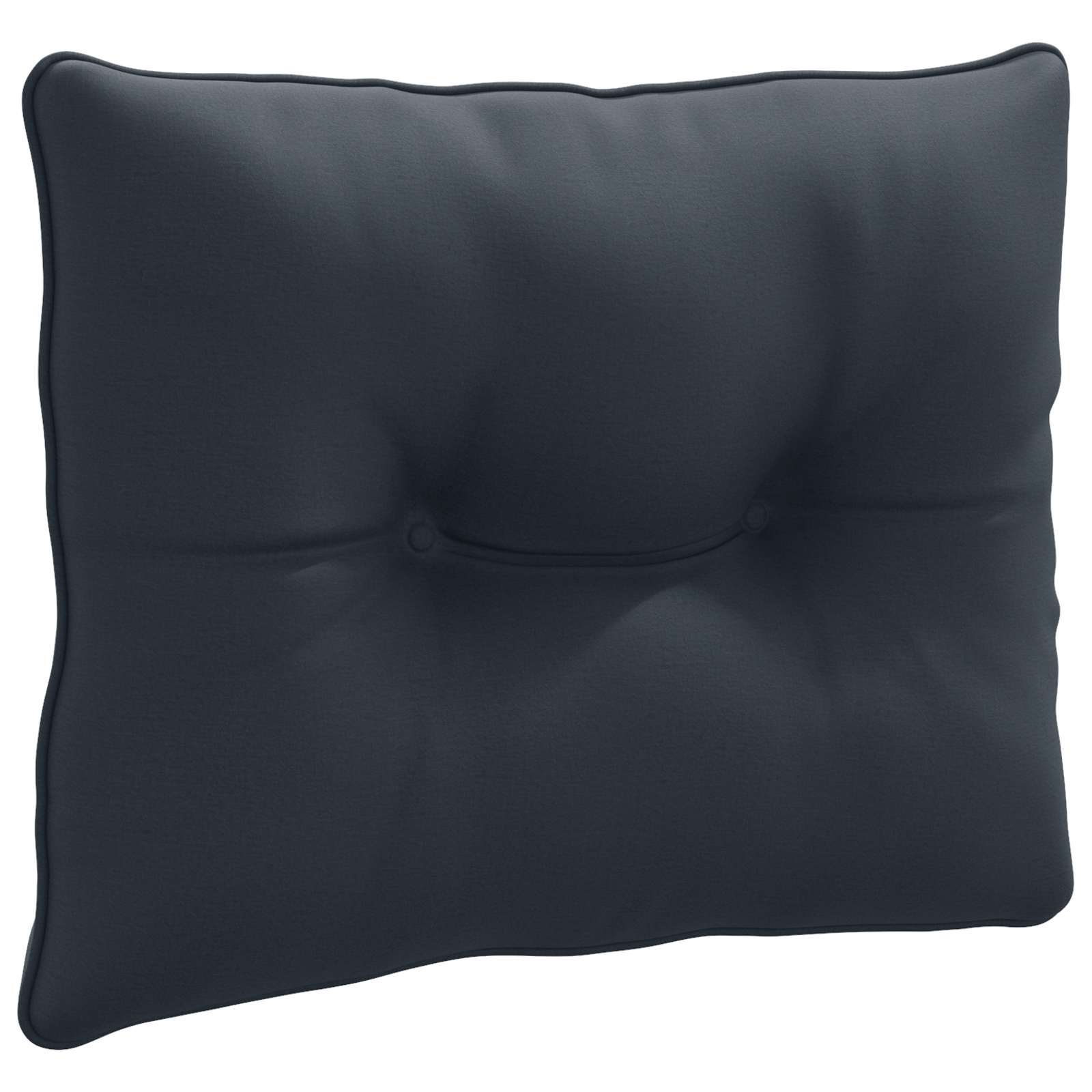 vidaXL Vankúš na chrbát PUTTEN 100% polyester Tmavomodrá