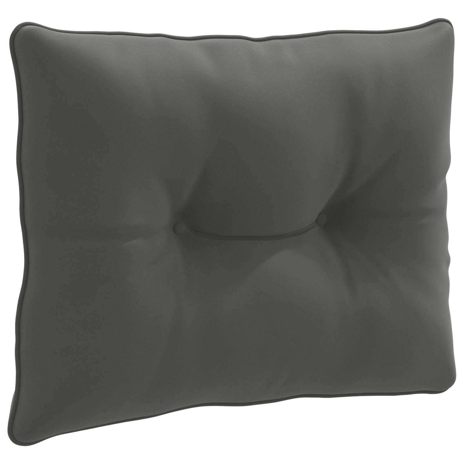 Rugkussen PUTTEN 100% Polyester Antraciet 50 x 40 x 10 cm image 2