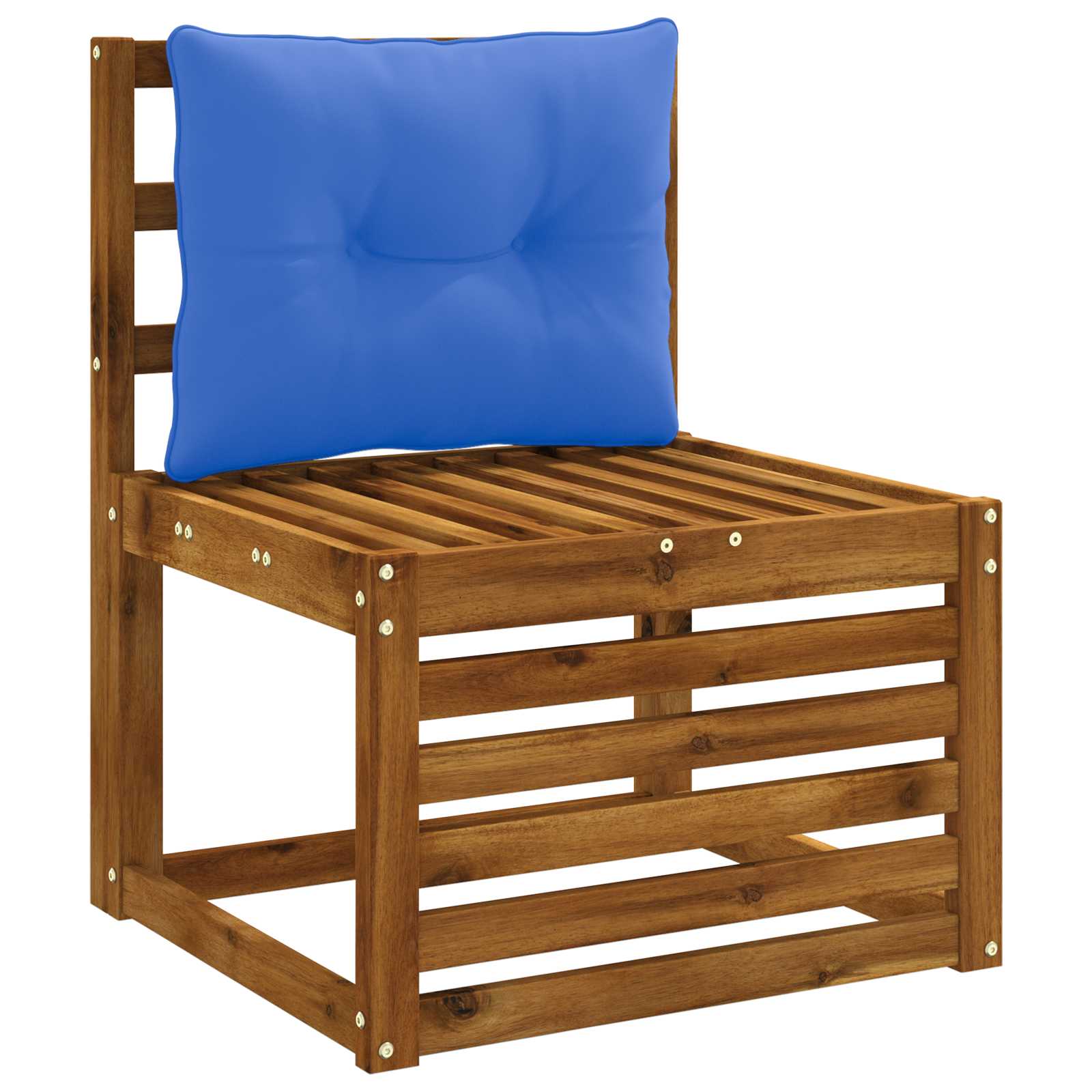 Rugkussen PUTTEN 100% Polyester Koninklijk Blauw image 3