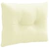 vidaXL Seljapadi PUTTEN 100% Pol&uuml;ester Kreemjas 50 x 40 x 10 cm