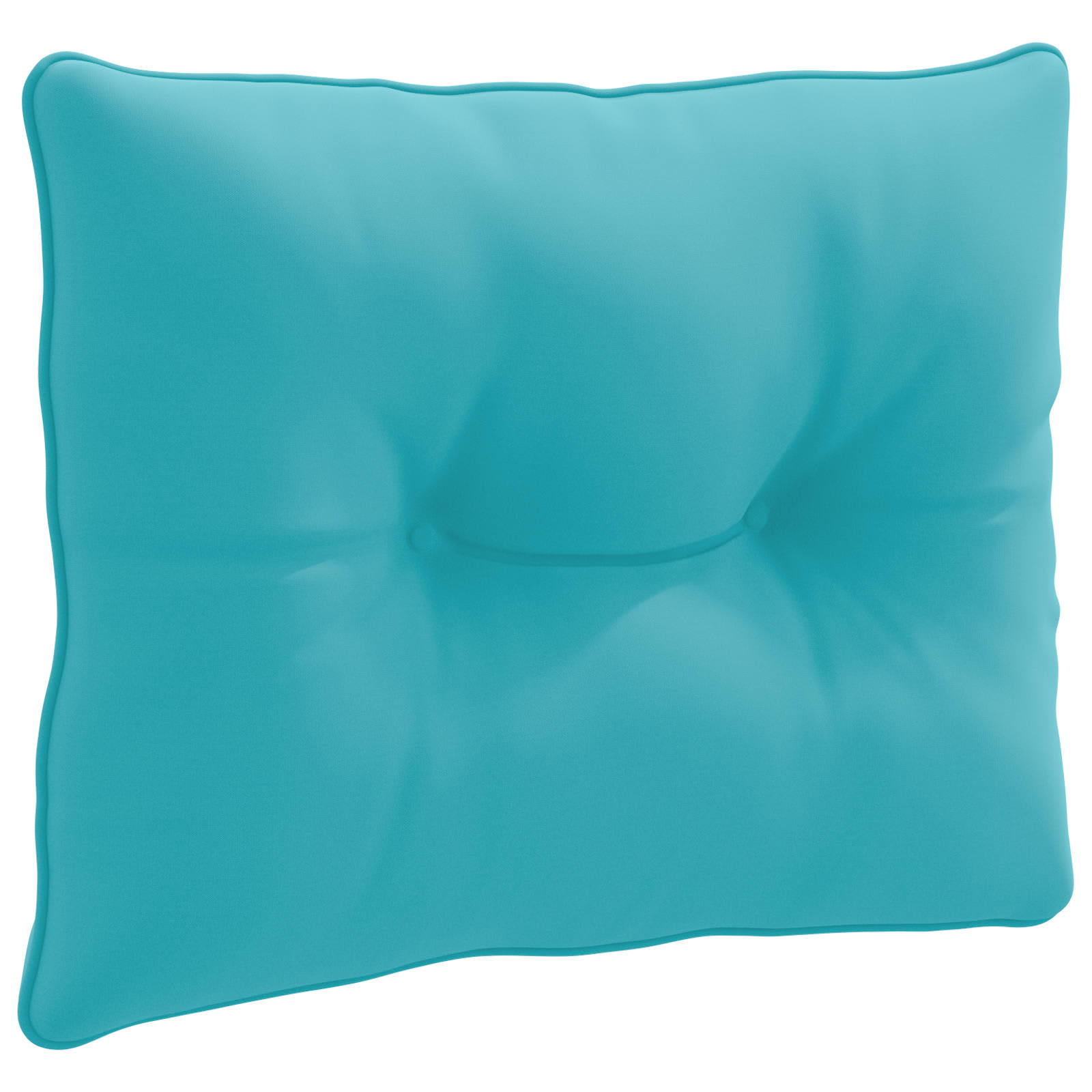 Rugkussen PUTTEN 100% Polyester Turquoise 50 x 40 x 10 cm image 2