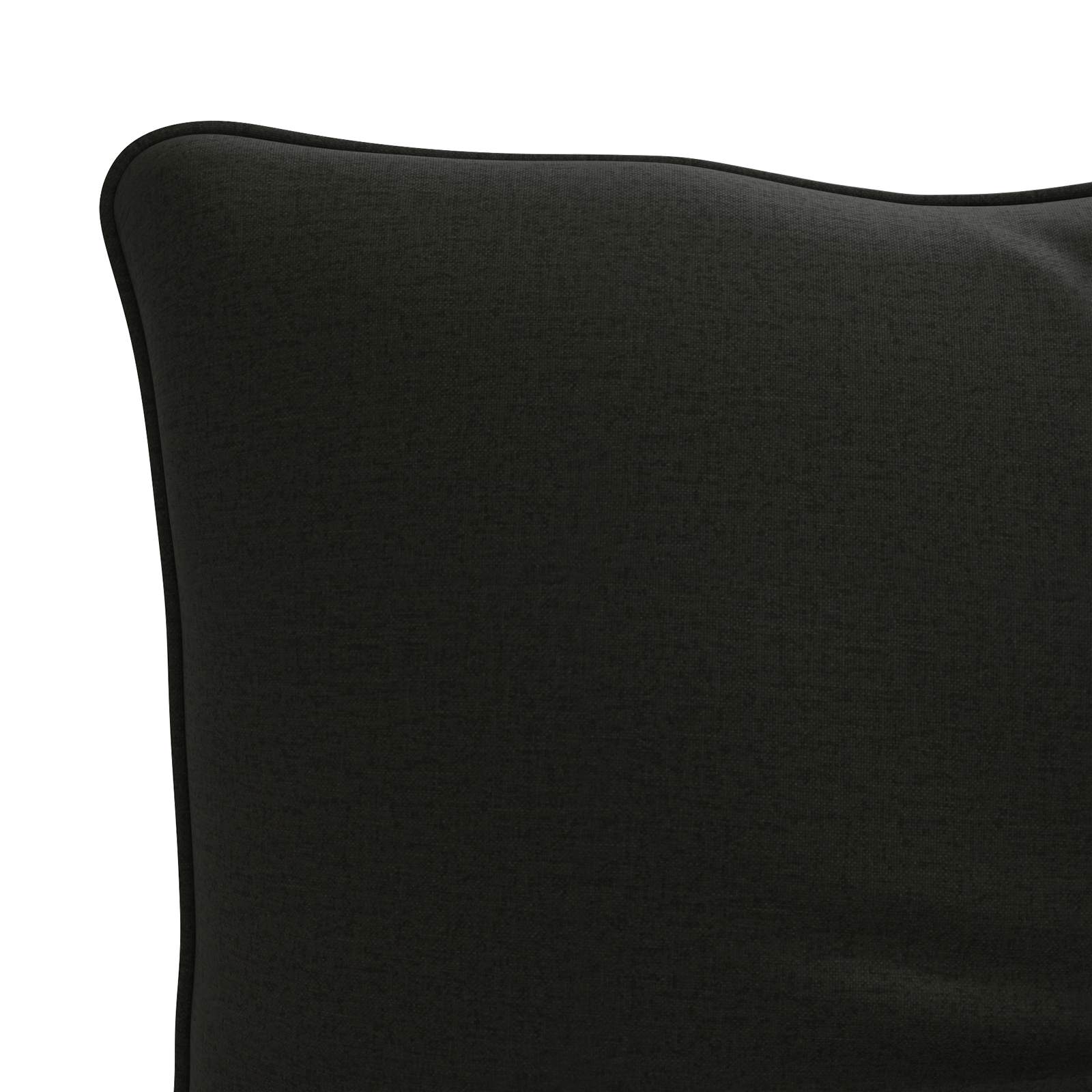 Rugkussen PUTTEN 100% Polyester Zwart 60 x 40 x 10 cm image 6
