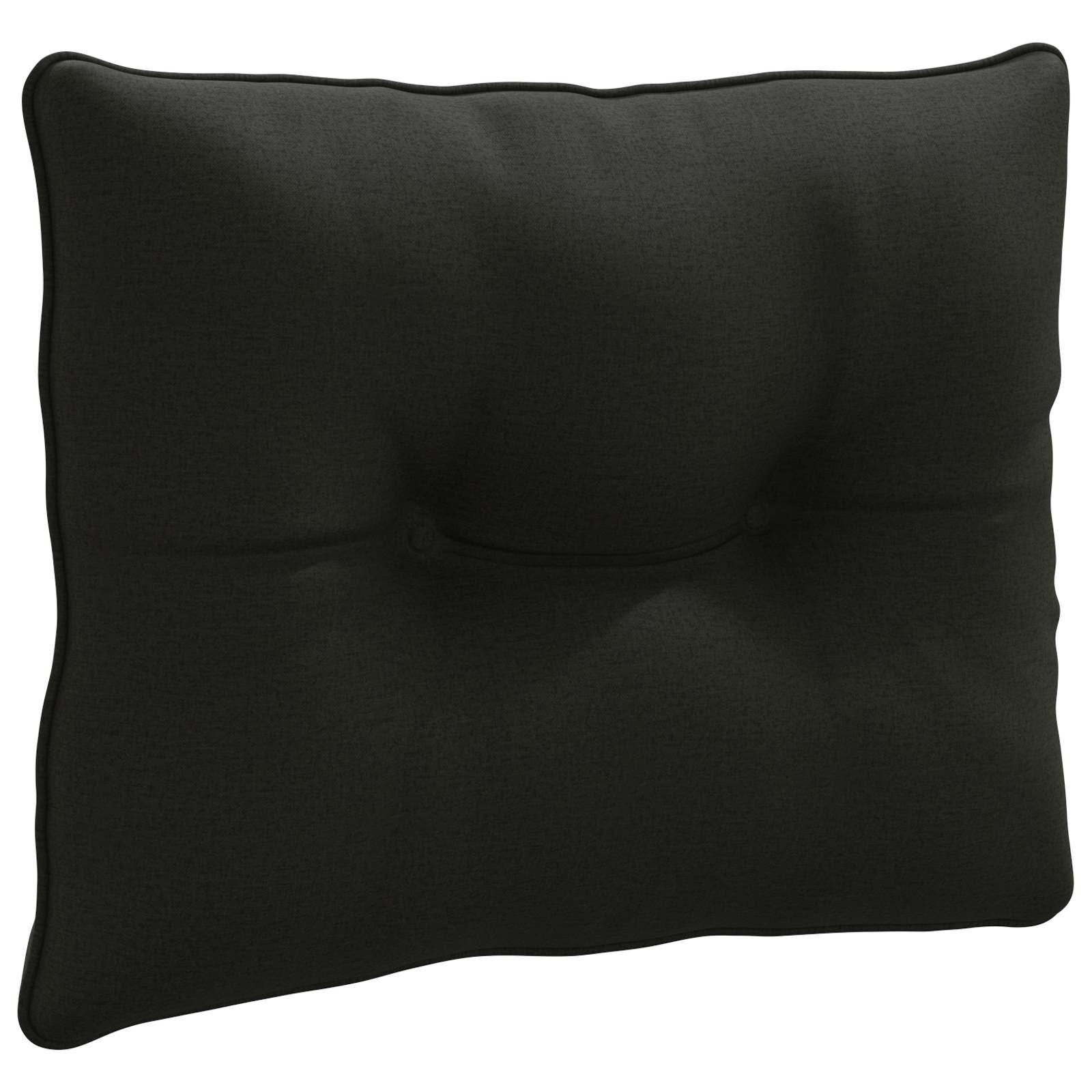 Rugkussen PUTTEN 100% Polyester Zwart 60 x 40 x 10 cm image 2