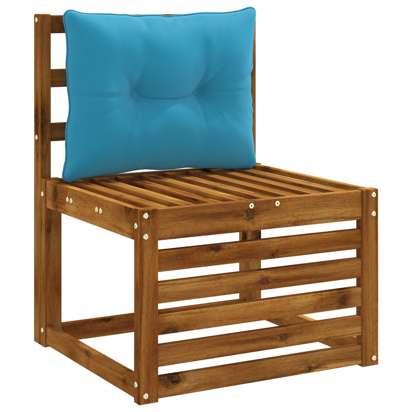 Rugkussen PUTTEN 100% Polyester Lichtblauw 60 x 40 x 10 cm image 3
