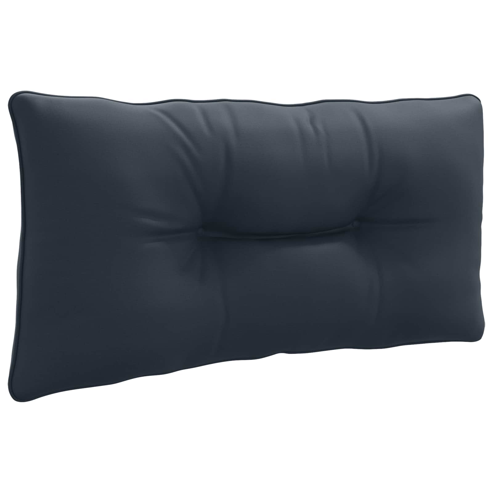 vidaXL Vankúš na chrbát PUTTEN 100% polyester Tmavomodrá