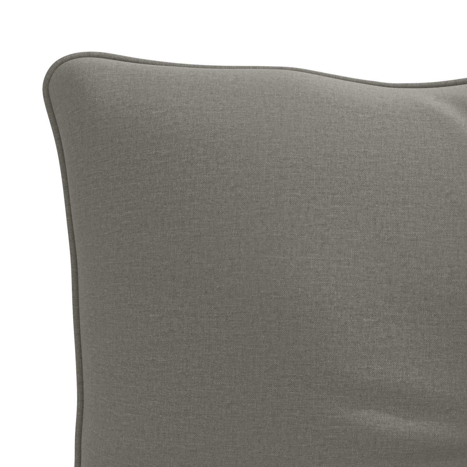 Rugkussen PUTTEN 100% Polyester Grijs 70 x 40 x 10 cm