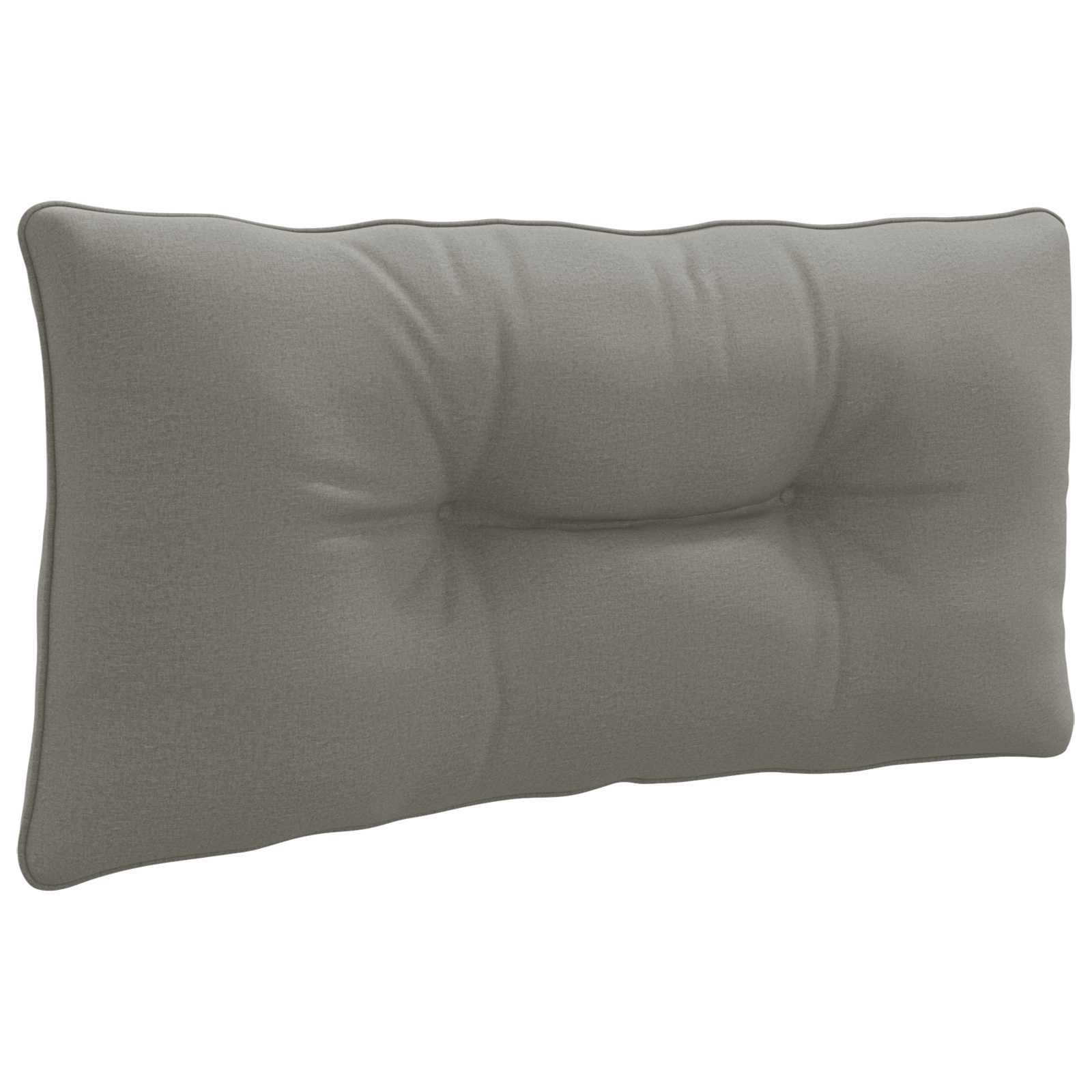 vidaXL Vankúš na chrbát PUTTEN 100% polyester Sivá 70 x 40 x 10 cm