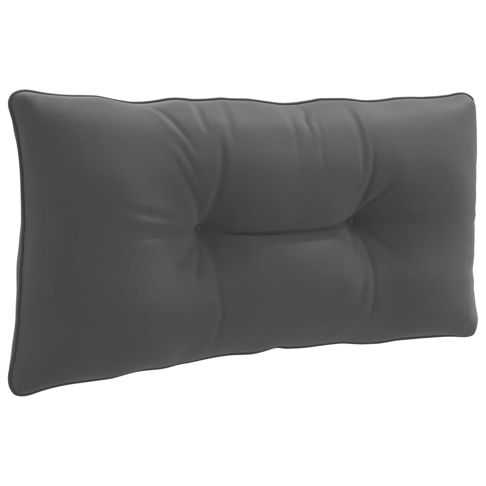 Rugkussen PUTTEN 100% Polyester Antraciet 70 x 40 x 10 cm image 2