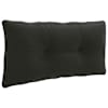 vidaXL Seljapadi PUTTEN 100% Pol&uuml;ester Must 70 x 40 x 10 cm