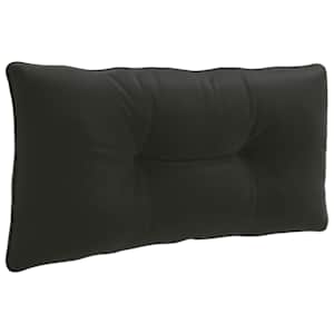 vidaXL Seljapadi PUTTEN 100% Pol&uuml;ester Must 70 x 40 x 10 cm