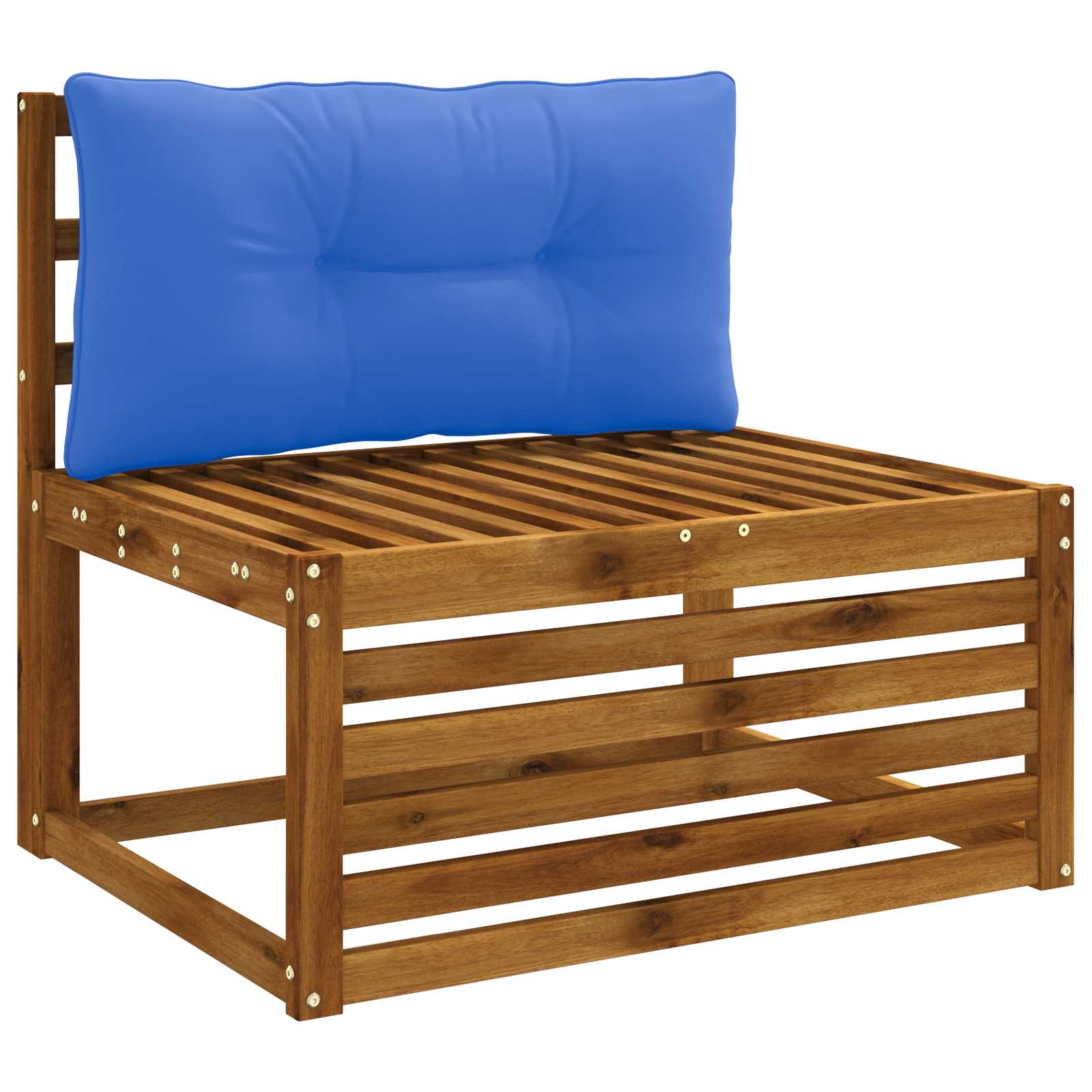Rugkussen PUTTEN 100% Polyester Koninklijk Blauw image 2