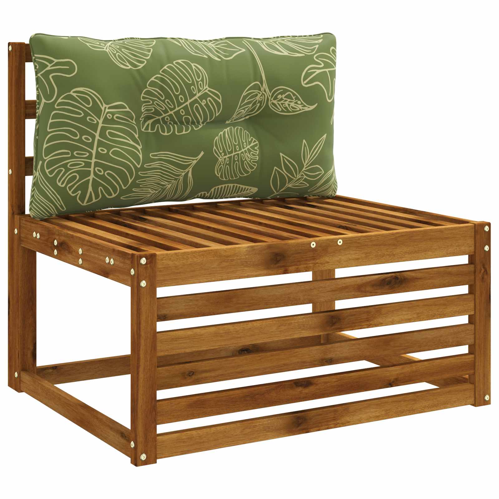 Rugkussen PUTTEN 100% Polyester Bladontwerp 70 x 40 x 10 cm image 3