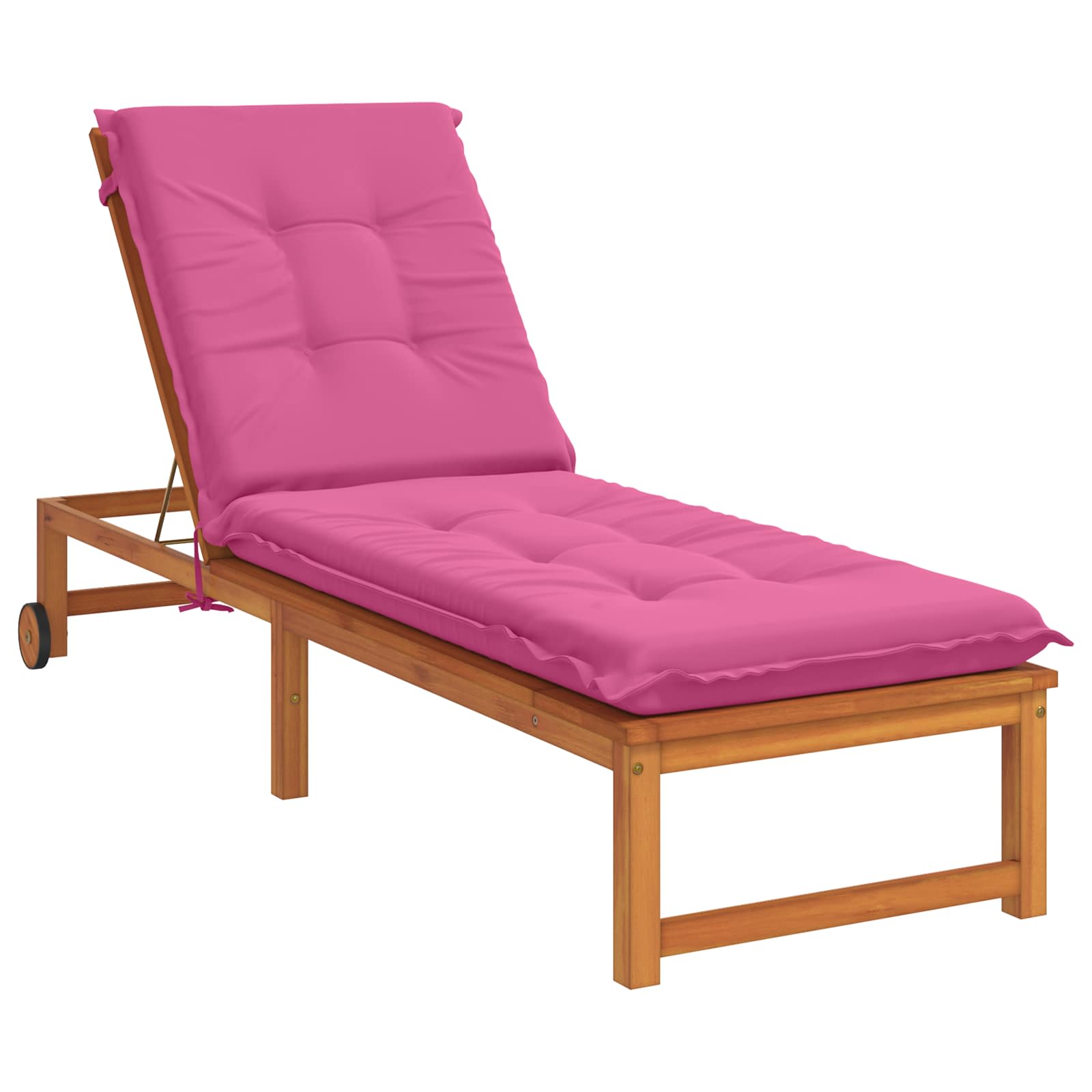 Ligstoel Kussen GEMERT 100% Polyester Roze 190 x 50 x 9 cm image 3