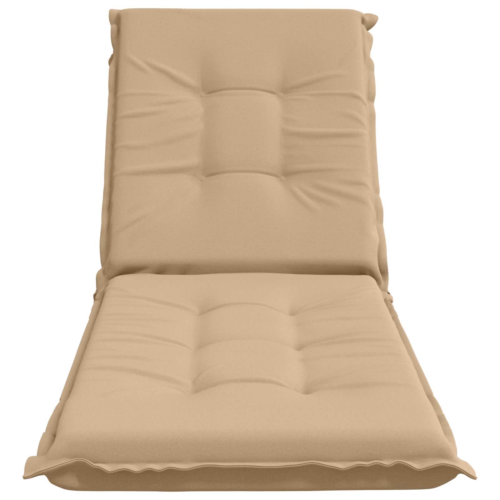 Ligstoel Kussen GEMERT 100% Polyester Zand 190 x 60 x 9 cm image 4