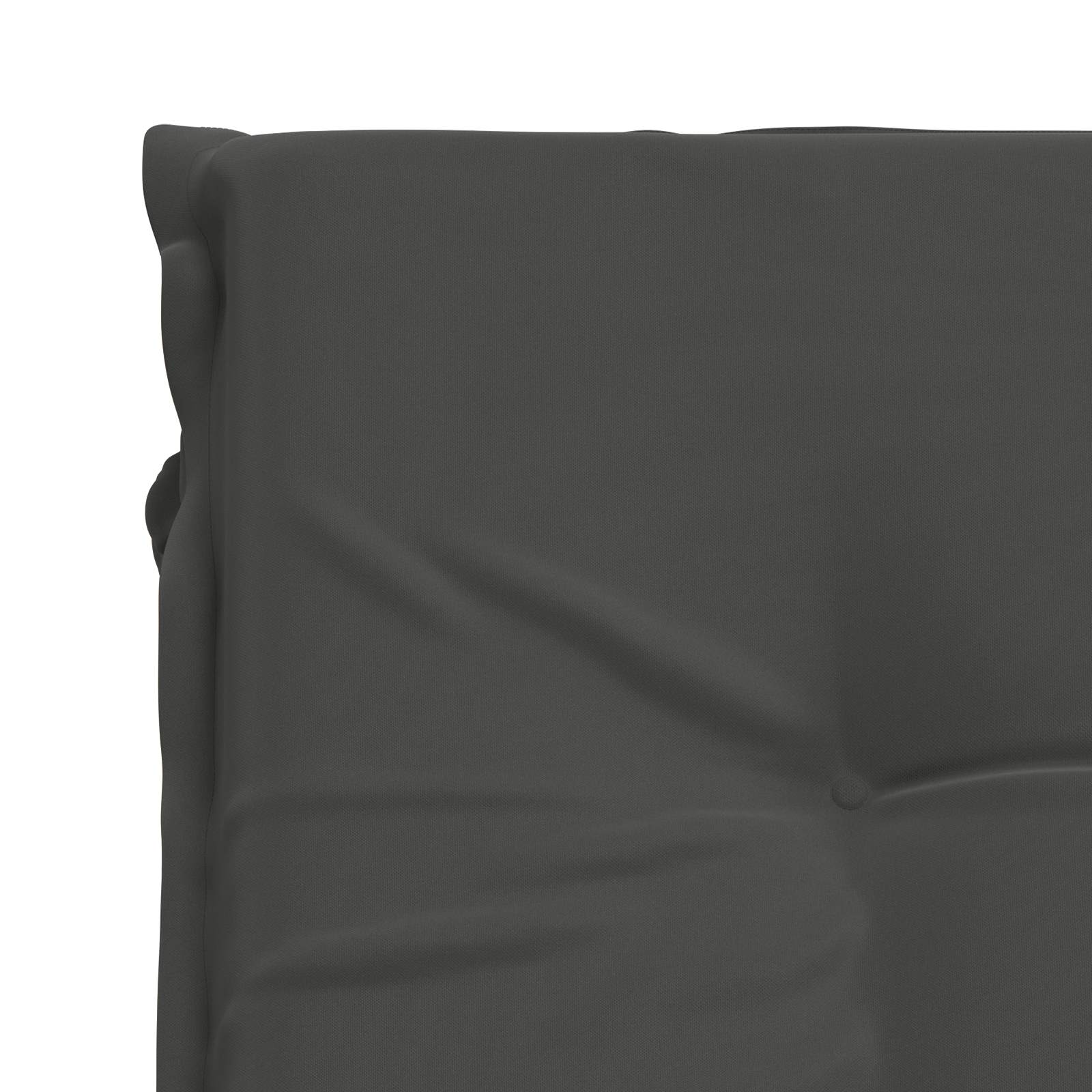 Ligstoel Kussen GEMERT 100% Polyester Antraciet 190 x 60 x 9 cm image 6