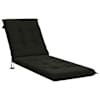 vidaXL P&auml;ikesevoodi Padi GEMERT 100% Pol&uuml;ester Must 190 x 60 x 9 cm