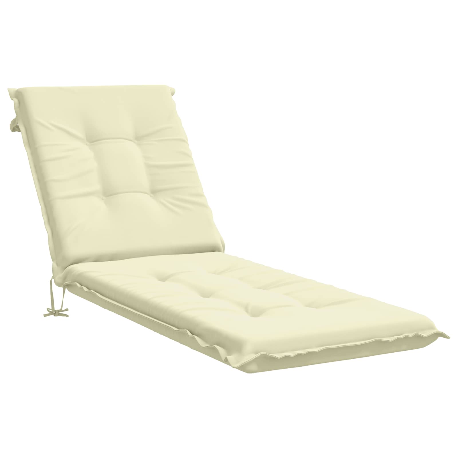 Blazina za ležalnik GEMERT 100% poliester Krem 190 x 60 x 9 cm