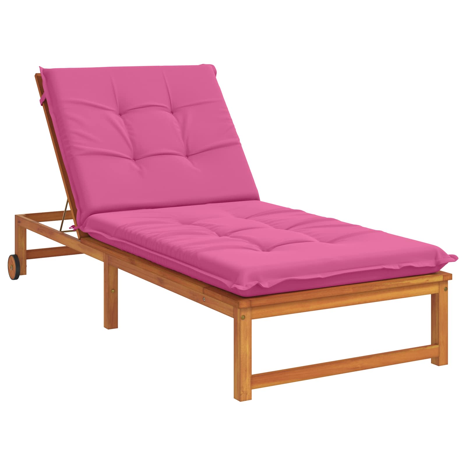Ligstoel Kussen GEMERT 100% Polyester Roze 190 x 70 x 9 cm image 3
