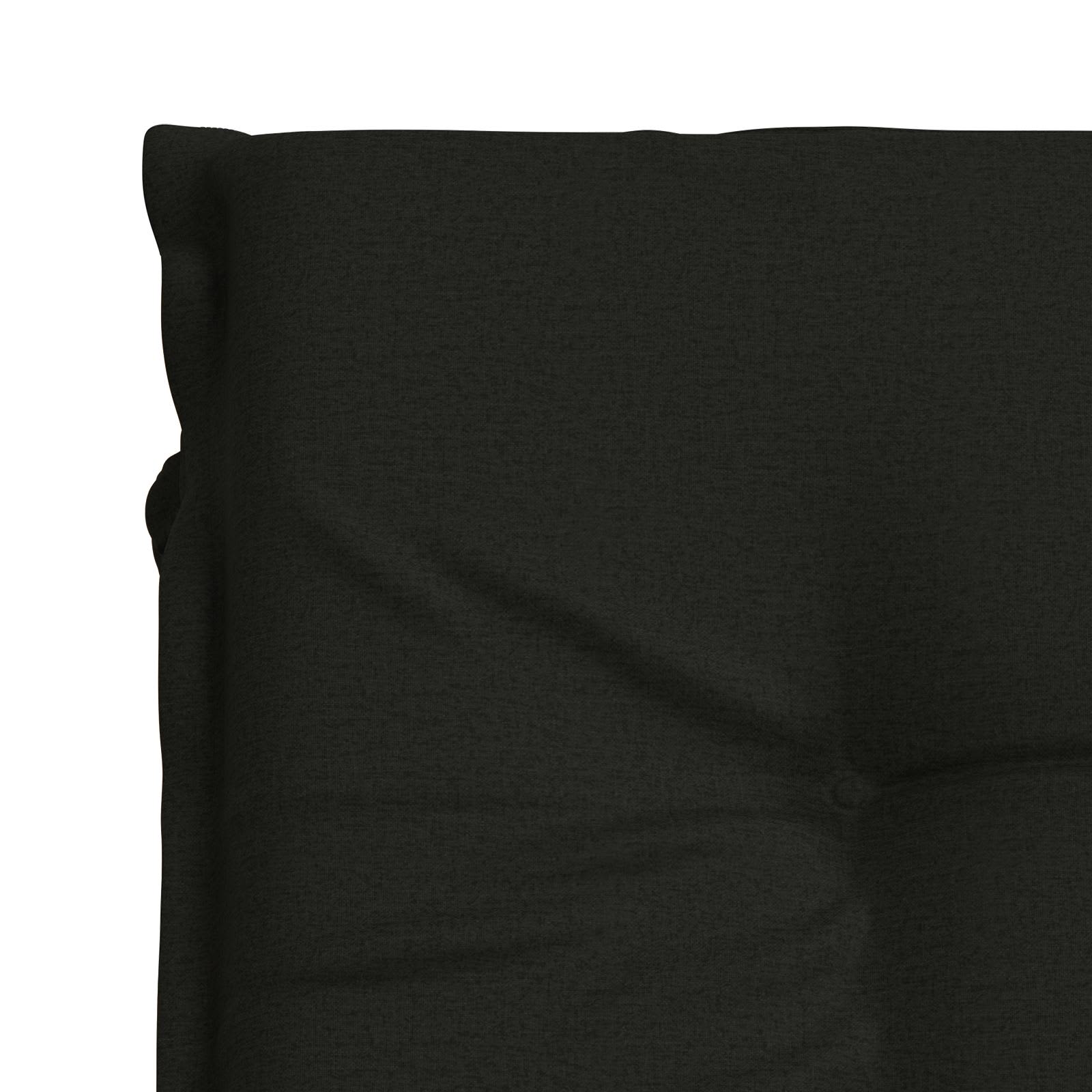 Ligstoel Kussen GEMERT 100% Polyester Zwart 190 x 80 x 9 cm image 6